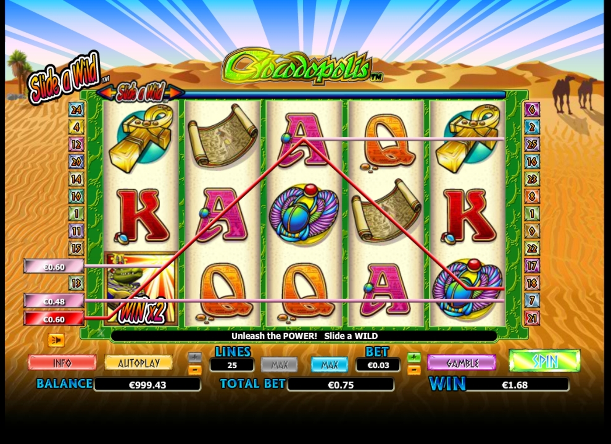 Win Money in Crocodopolis Free Slot Game by NextGen Gaming