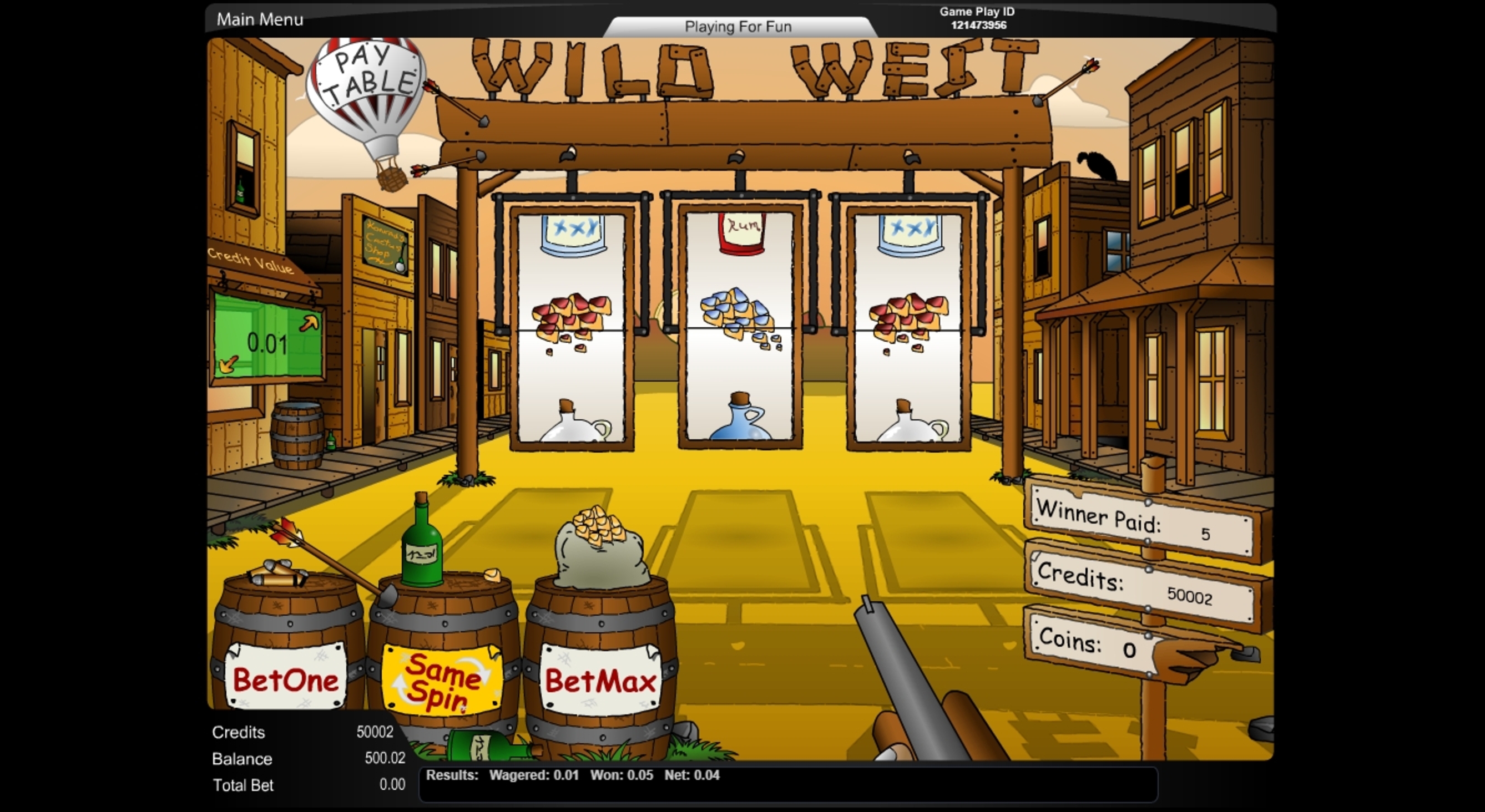 Win Money in Wild West Free Slot Game by NextGen Gaming