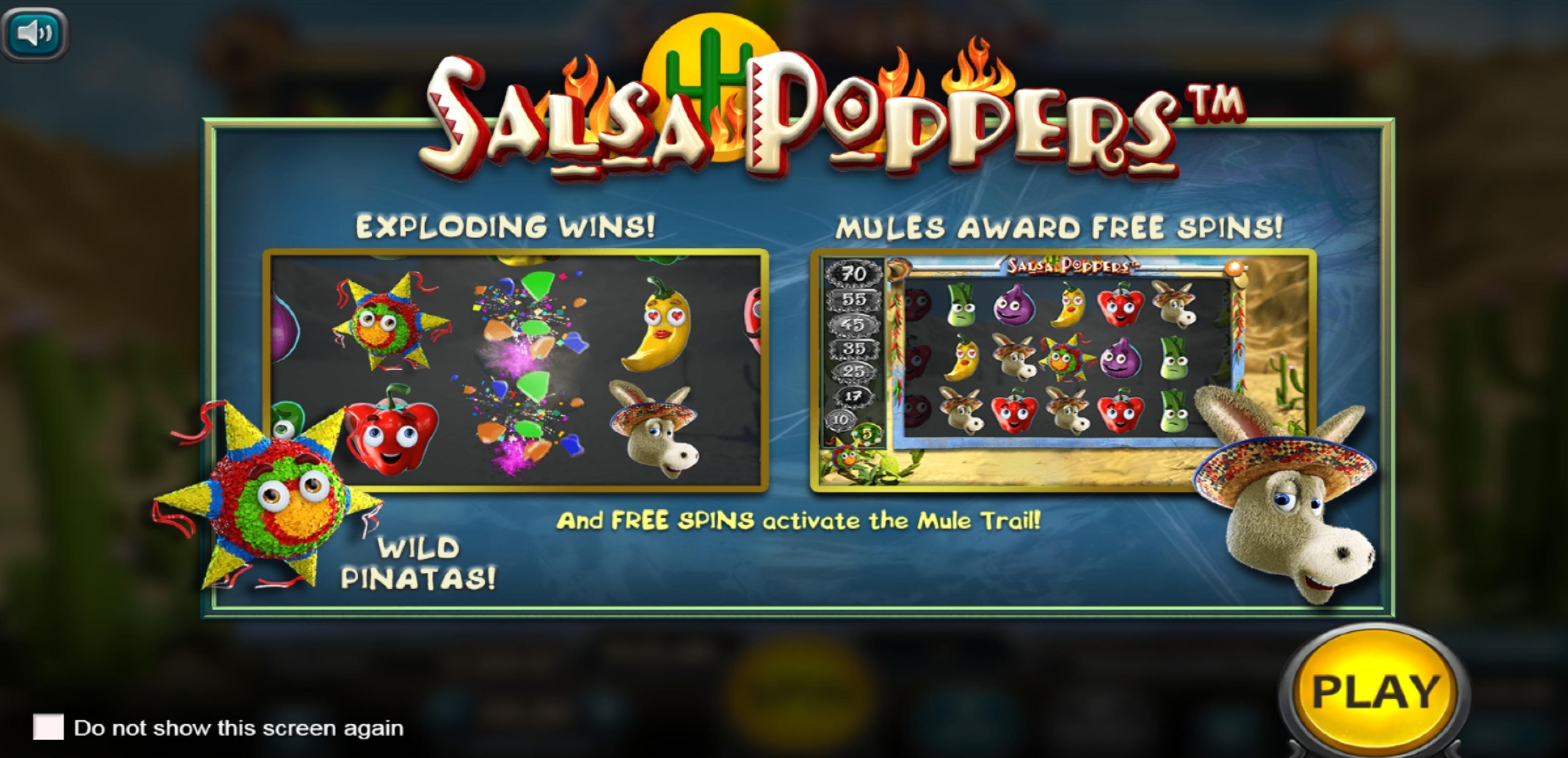 Play Salsa Poppers Free Casino Slot Game by Nucleus Gaming