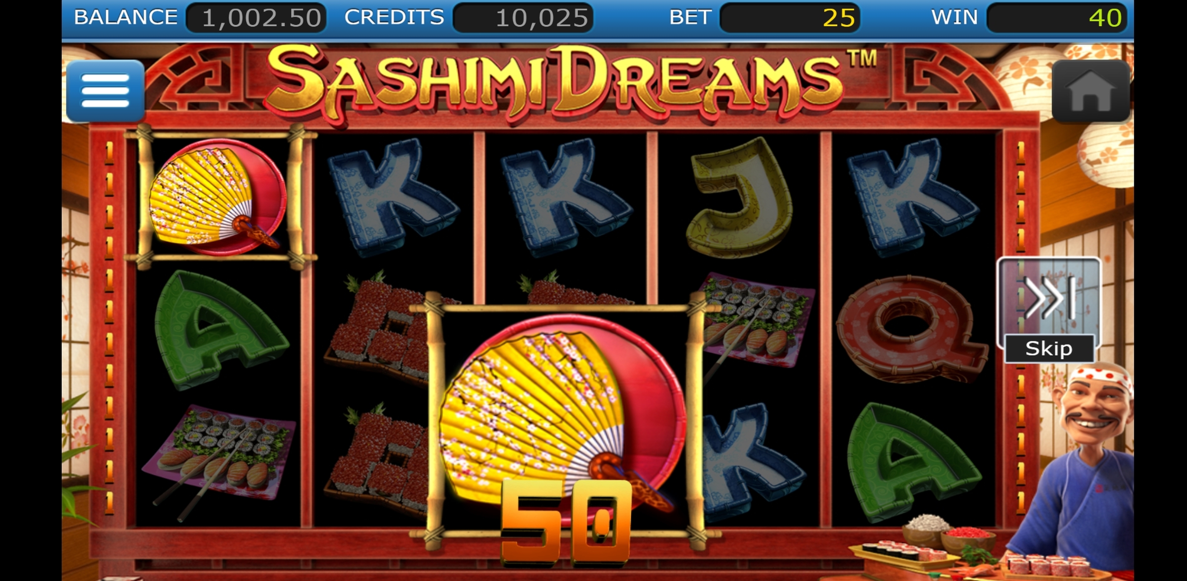 Win Money in Sashimi Dreams Free Slot Game by Nucleus Gaming