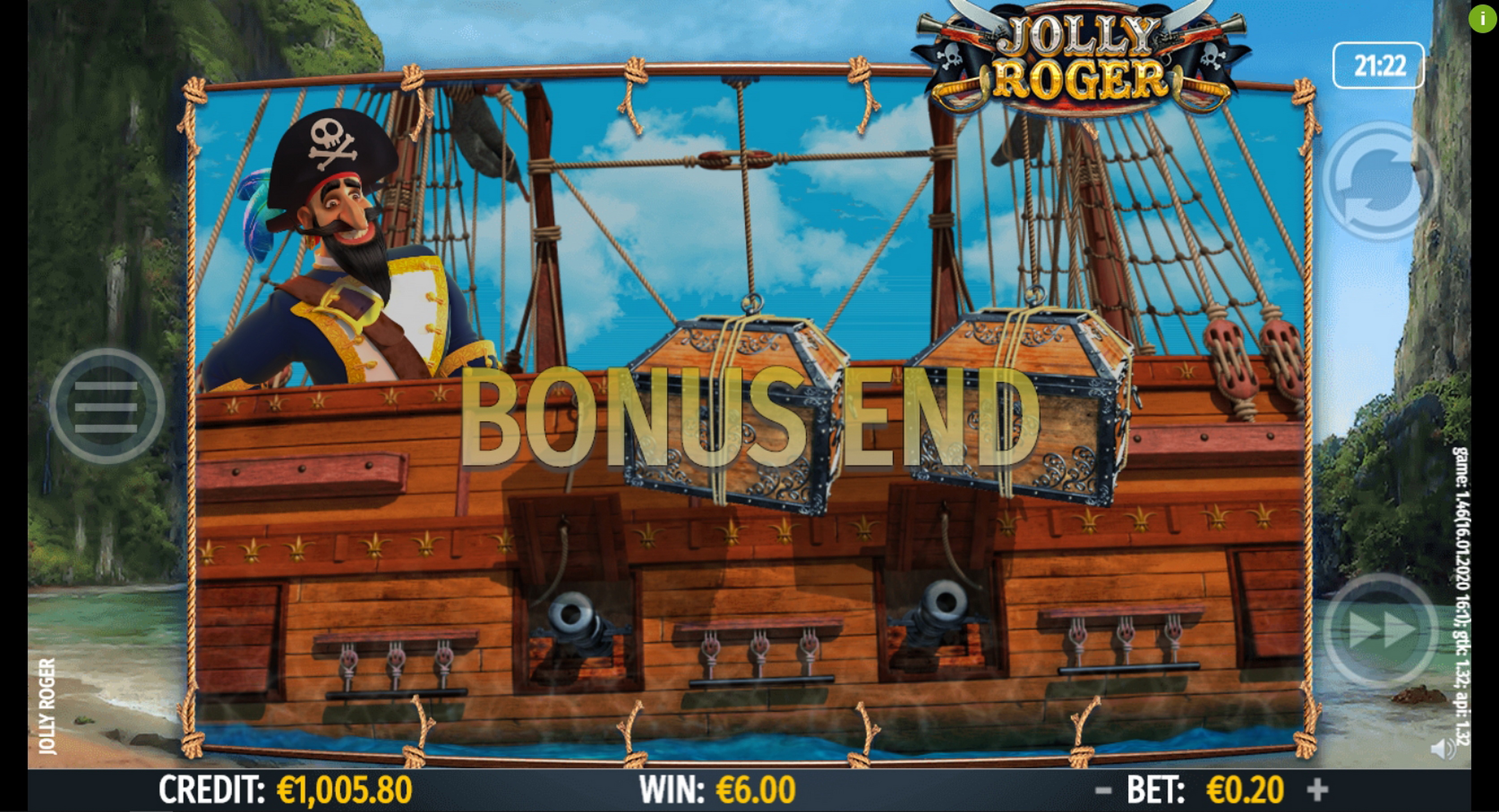 Win Money in Jolly Roger Free Slot Game by Octavian Gaming