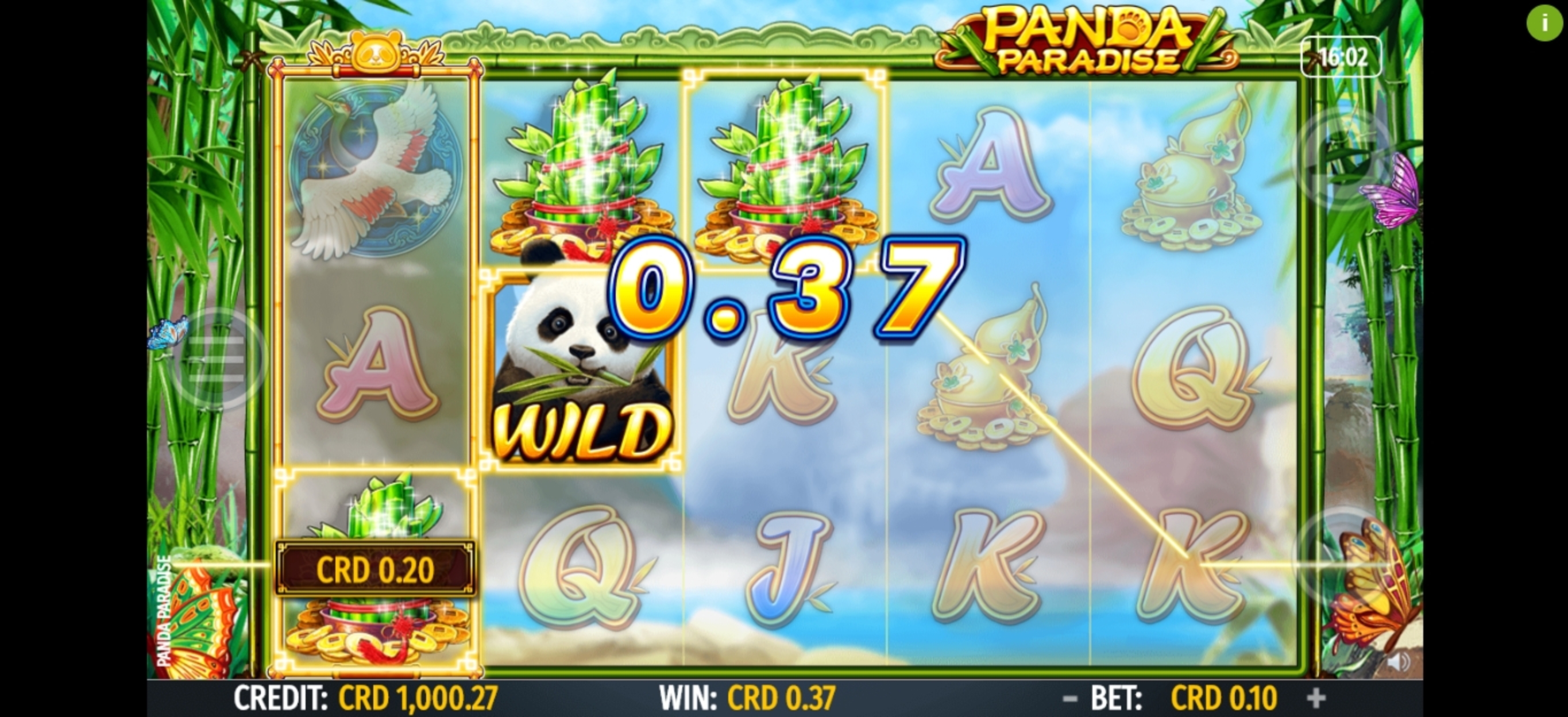 Win Money in Panda Paradise Free Slot Game by Octavian Gaming