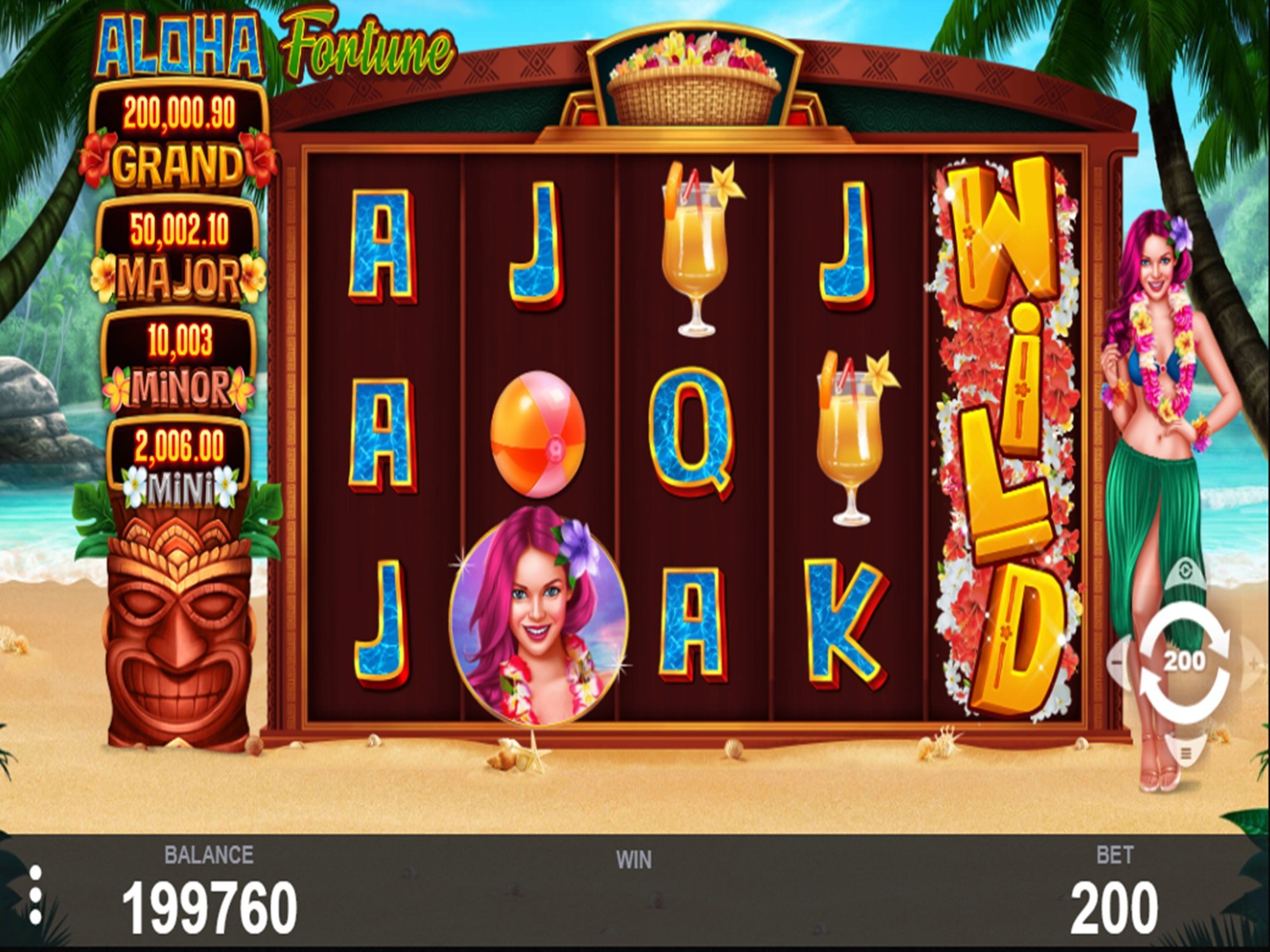 The Aloha Fortune Online Slot Demo Game by PariPlay