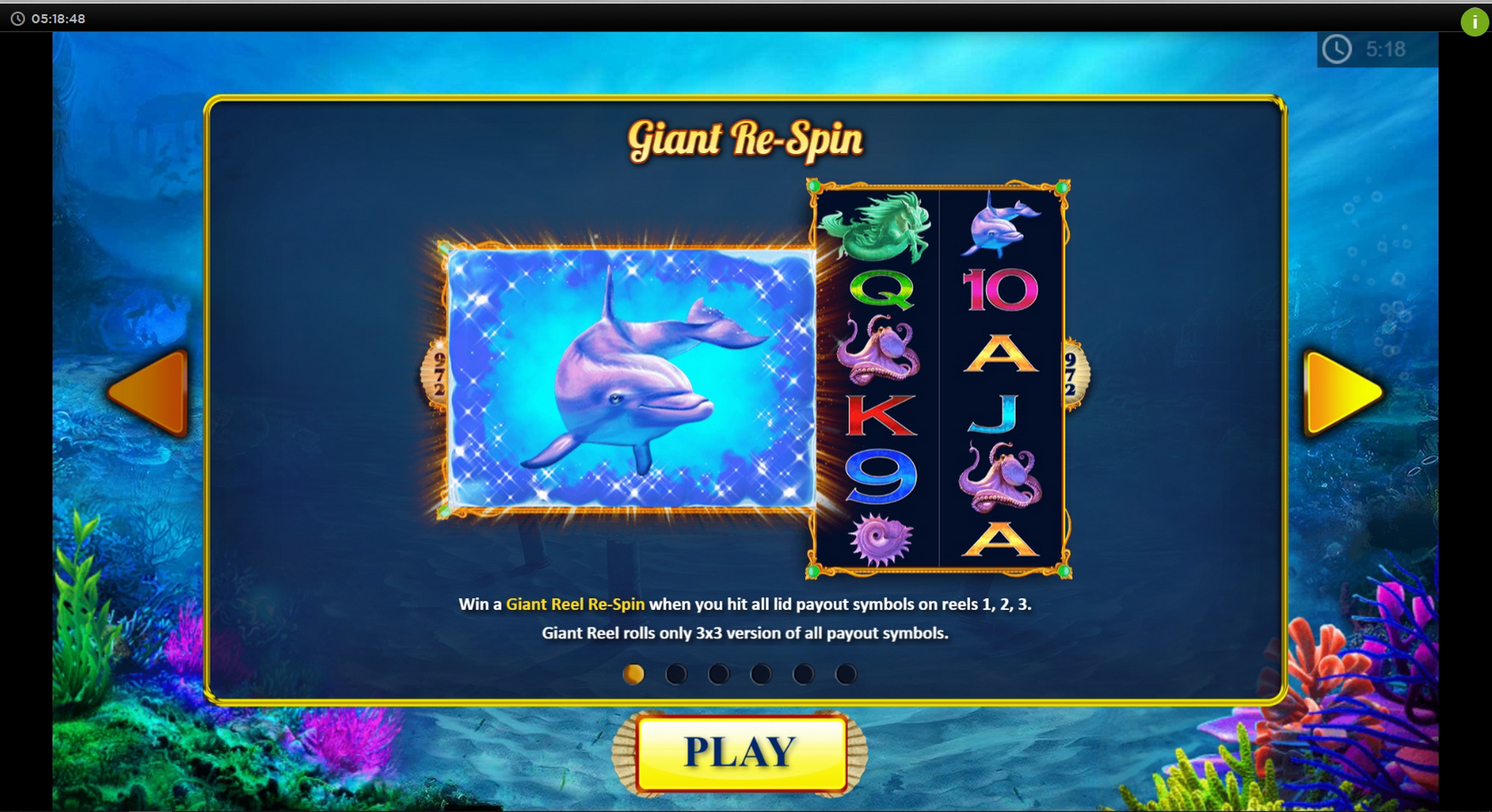 Info of King of the Trident Slot Game by PariPlay