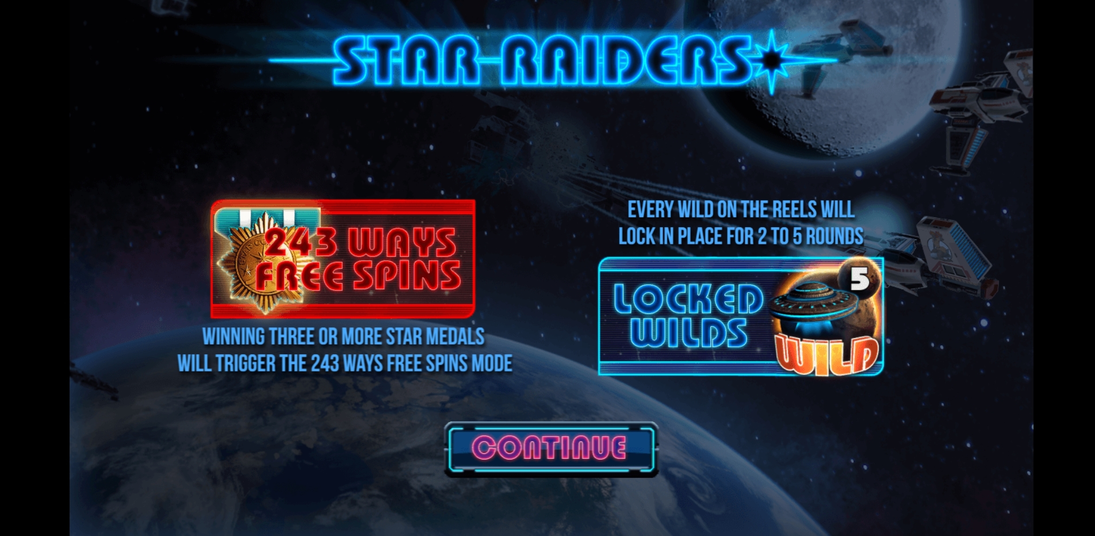 Play Star Raiders Free Casino Slot Game by PariPlay