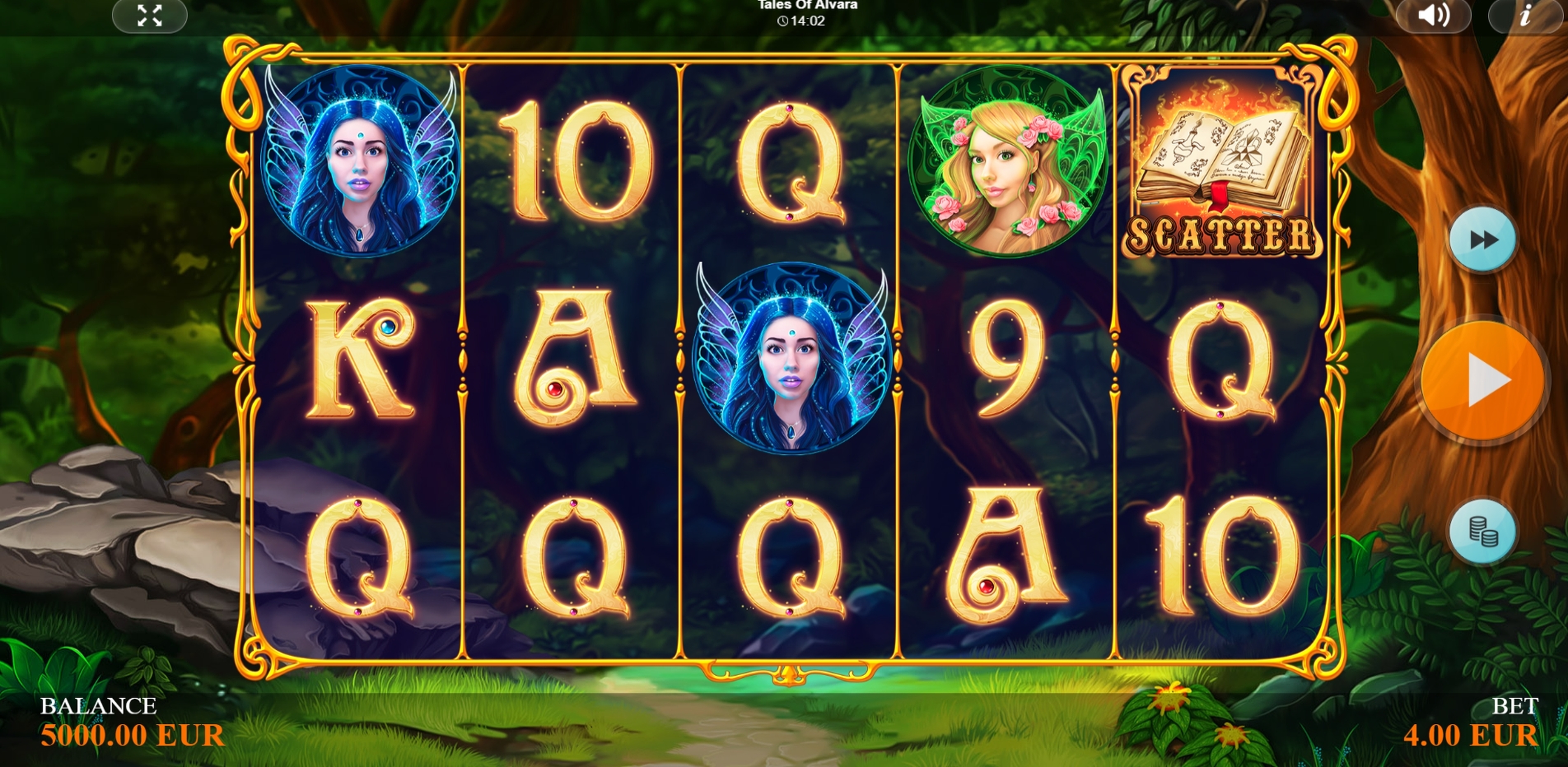Reels in Tales of Alvara Slot Game by PariPlay