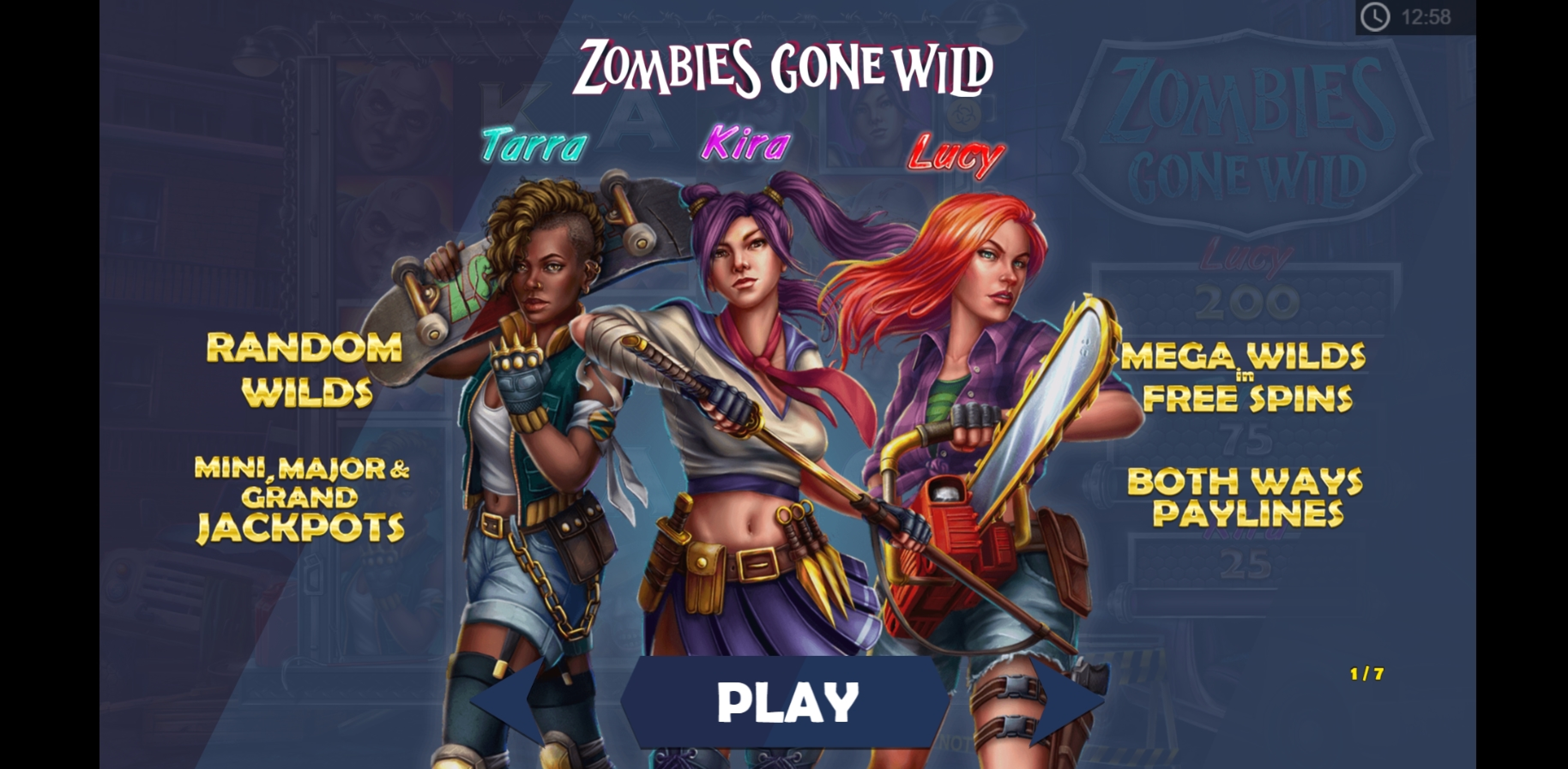Play Zombies Gone Wild Free Casino Slot Game by PariPlay