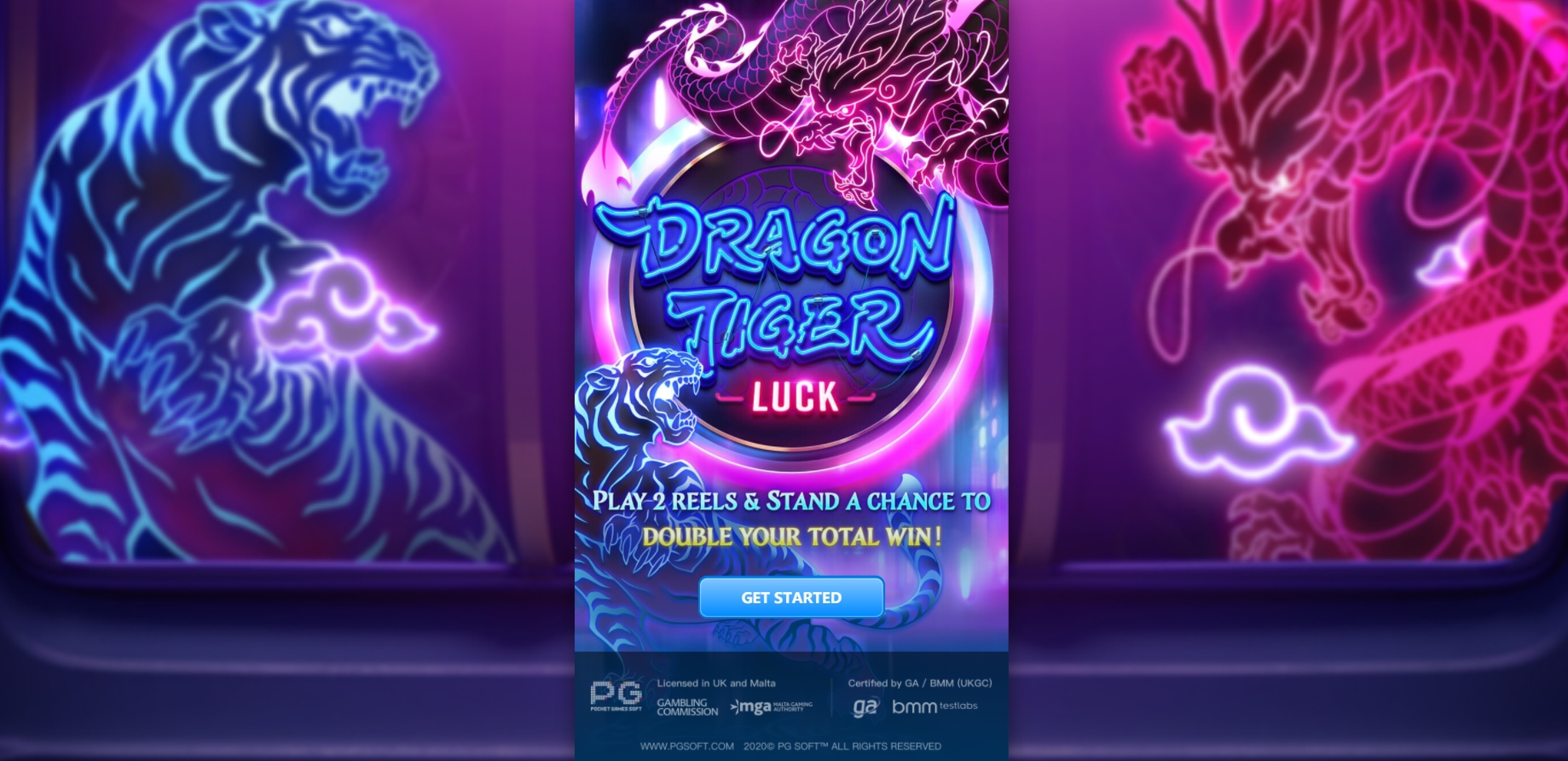 Play Dragon Tiger Luck Free Casino Slot Game by PG Soft