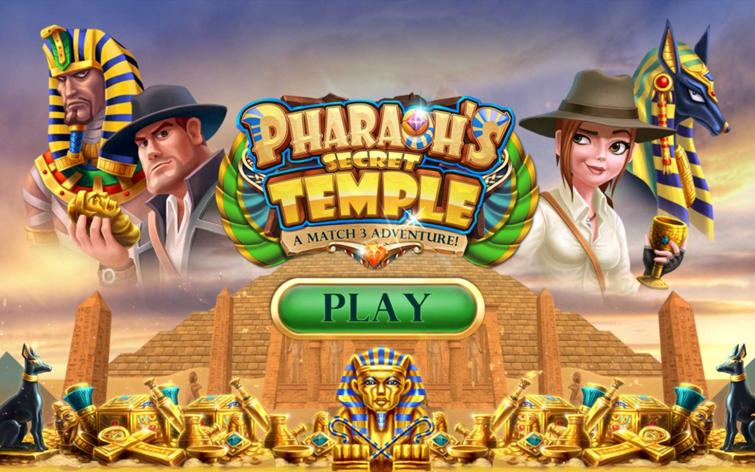 The Pharaohs Secret Temple Online Slot Demo Game by Pirates Gold Studios