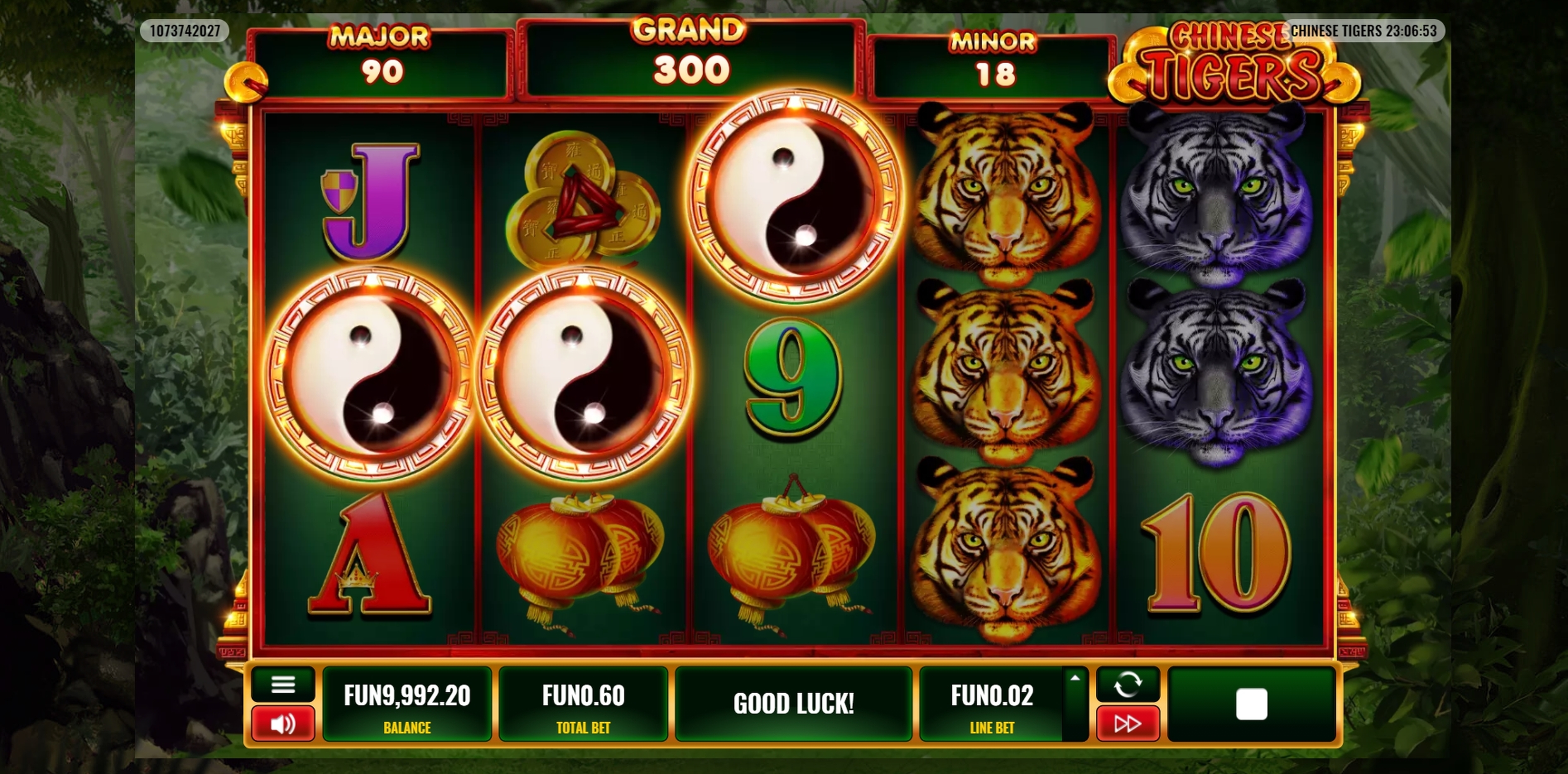 Win Money in Chinese Tigers Free Slot Game by Platipus