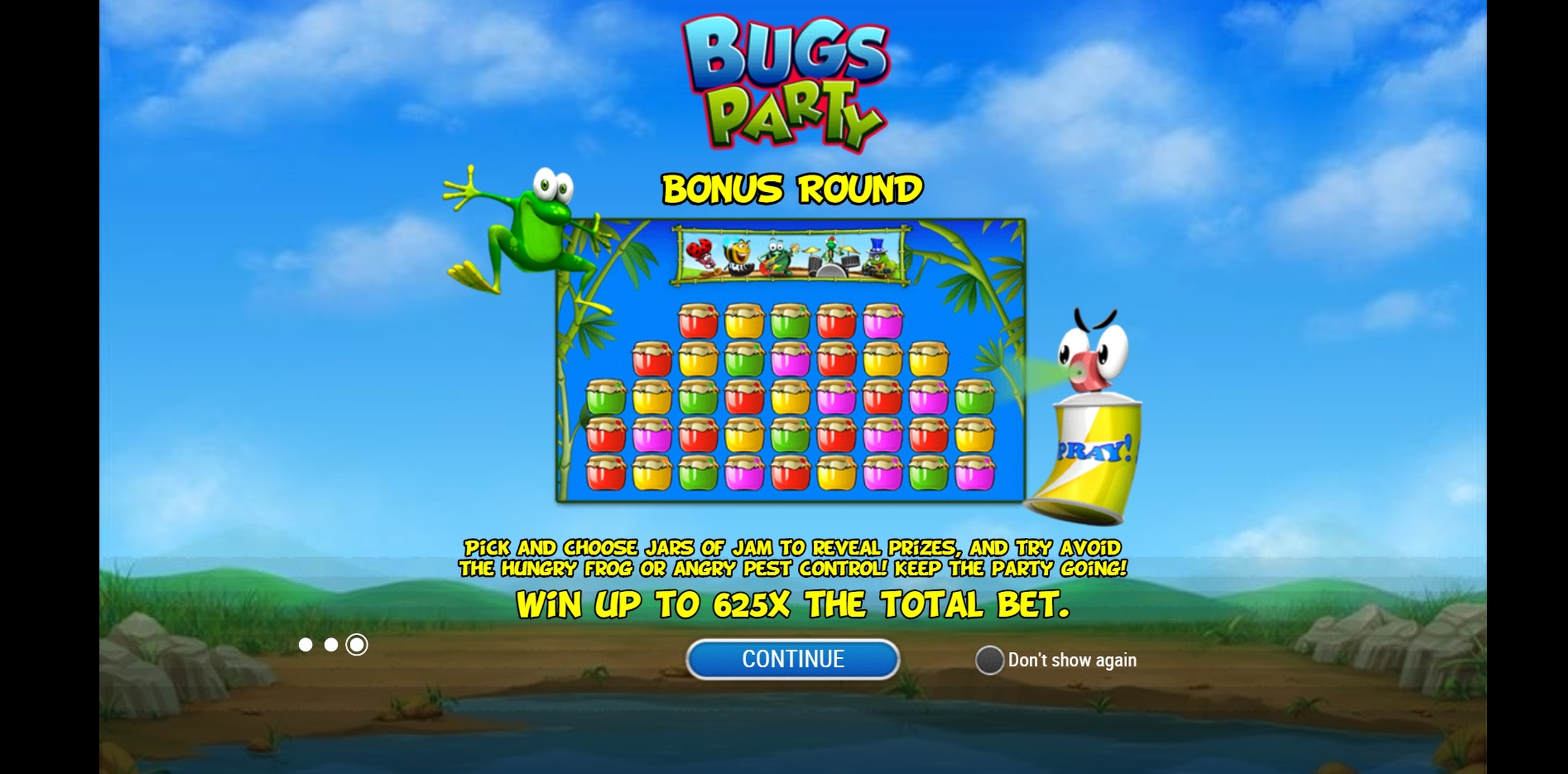 Play Bugs Party Free Casino Slot Game by Playn GO