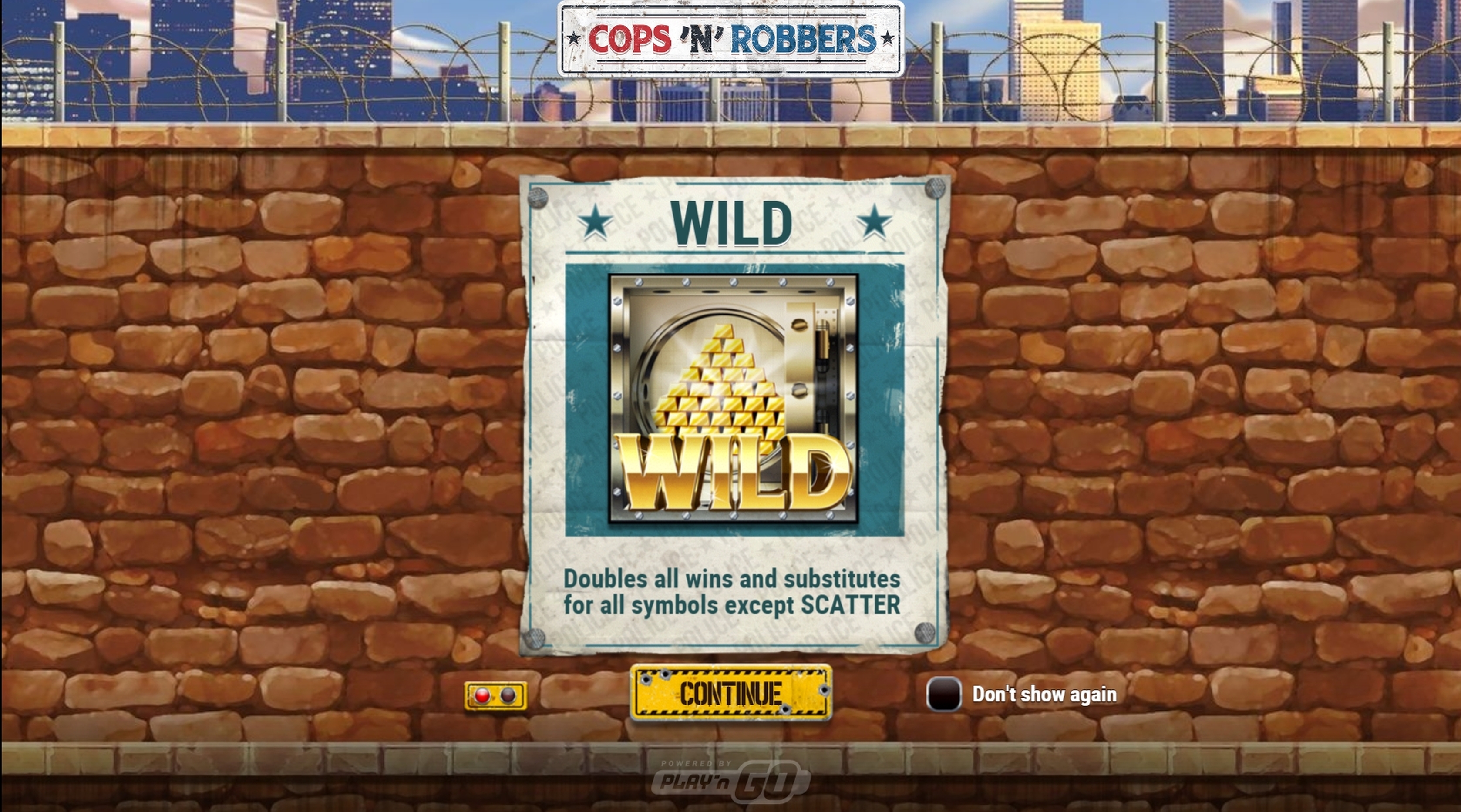 Play Cops 'N' Robbers 2018 Free Casino Slot Game by Playn GO