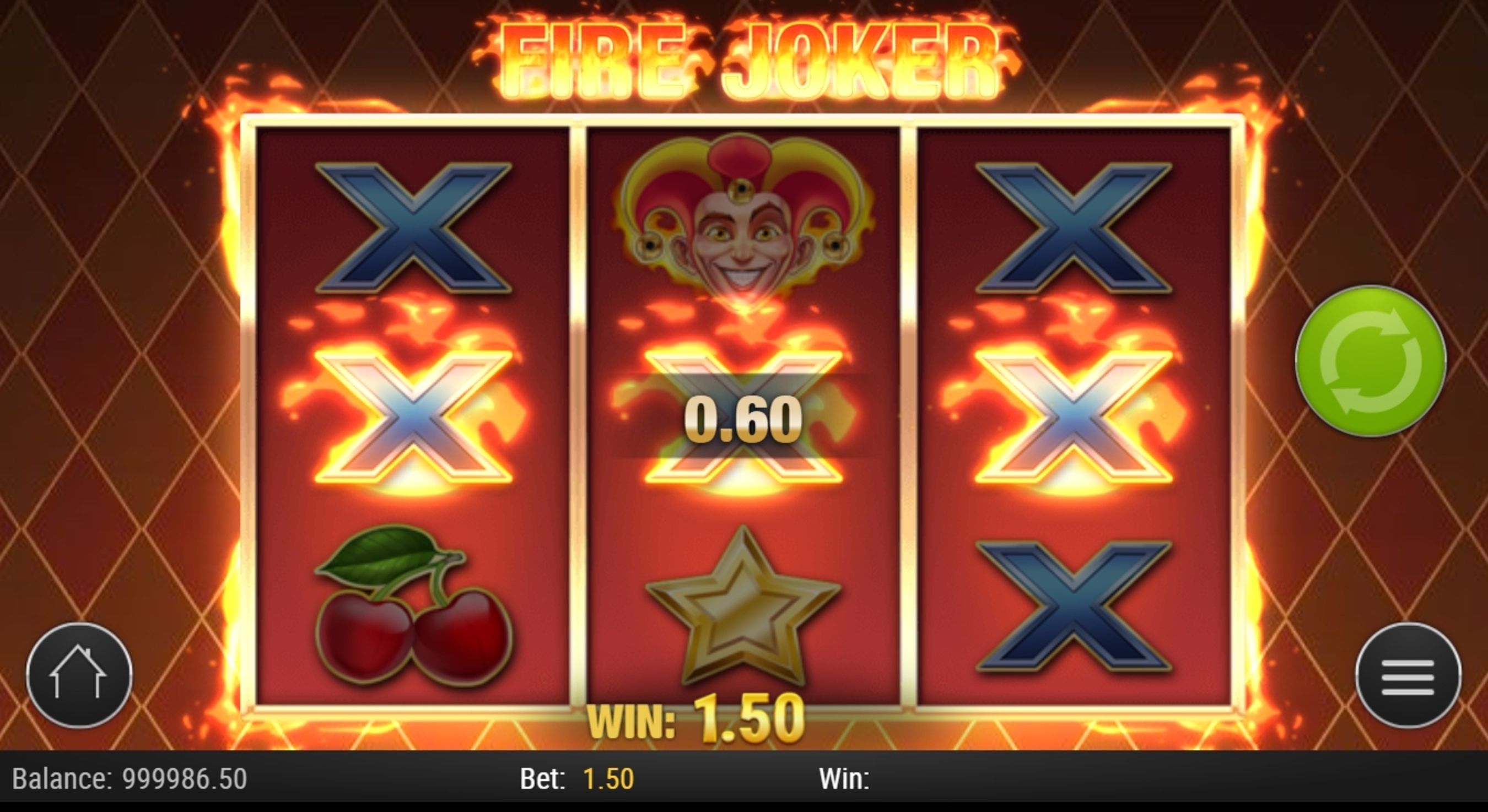 Win Money in Fire Joker Free Slot Game by Playn GO