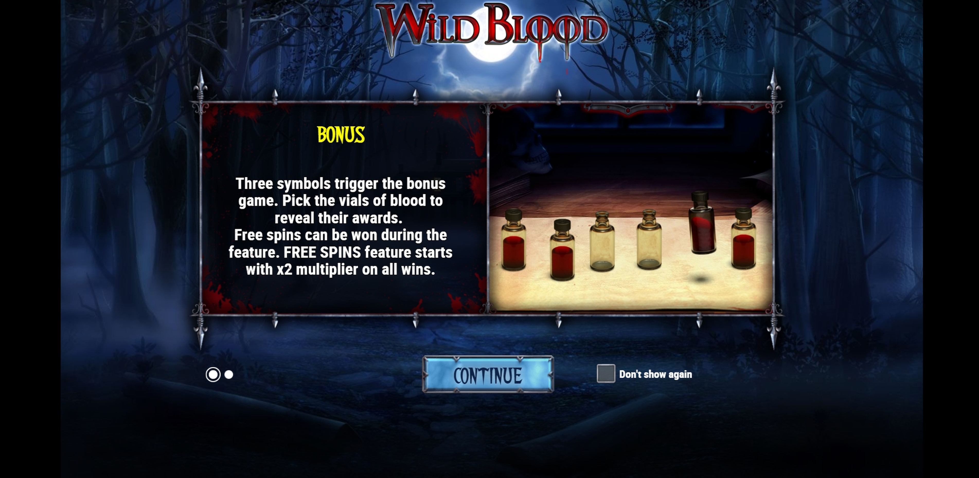 Play Wild Blood Free Casino Slot Game by Playn GO