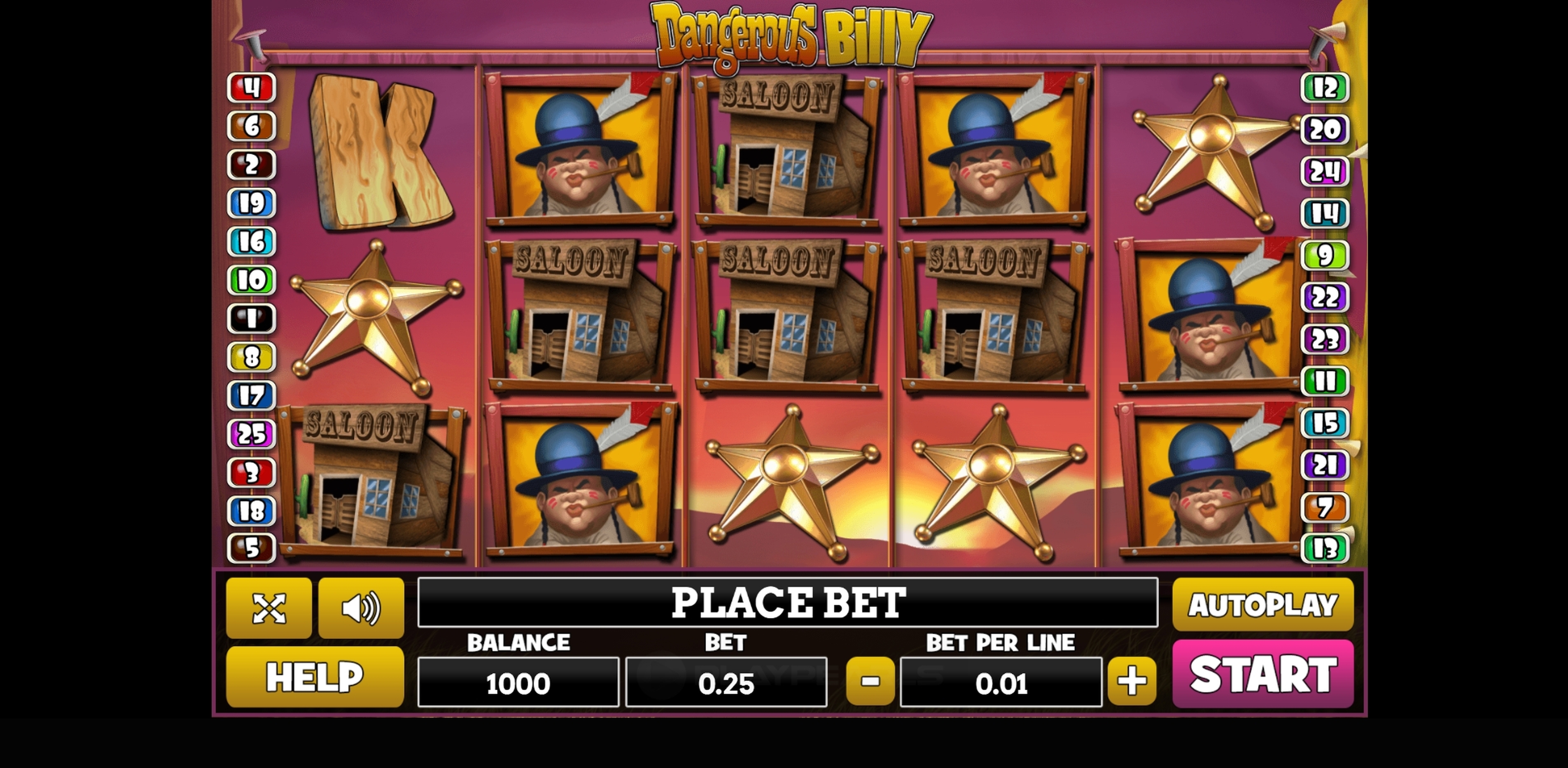 Reels in Dangerous Billy Slot Game by PlayPearls