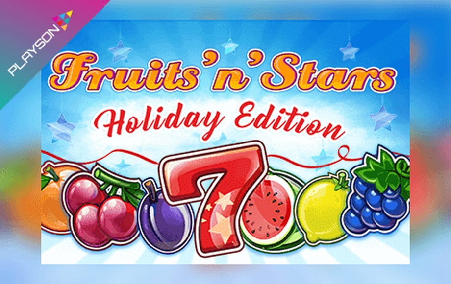 The Fruits'N'Stars: Holiday Edition Online Slot Demo Game by Playson