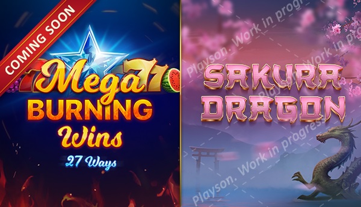 The Mega Burning Wins 27 ways Online Slot Demo Game by Playson