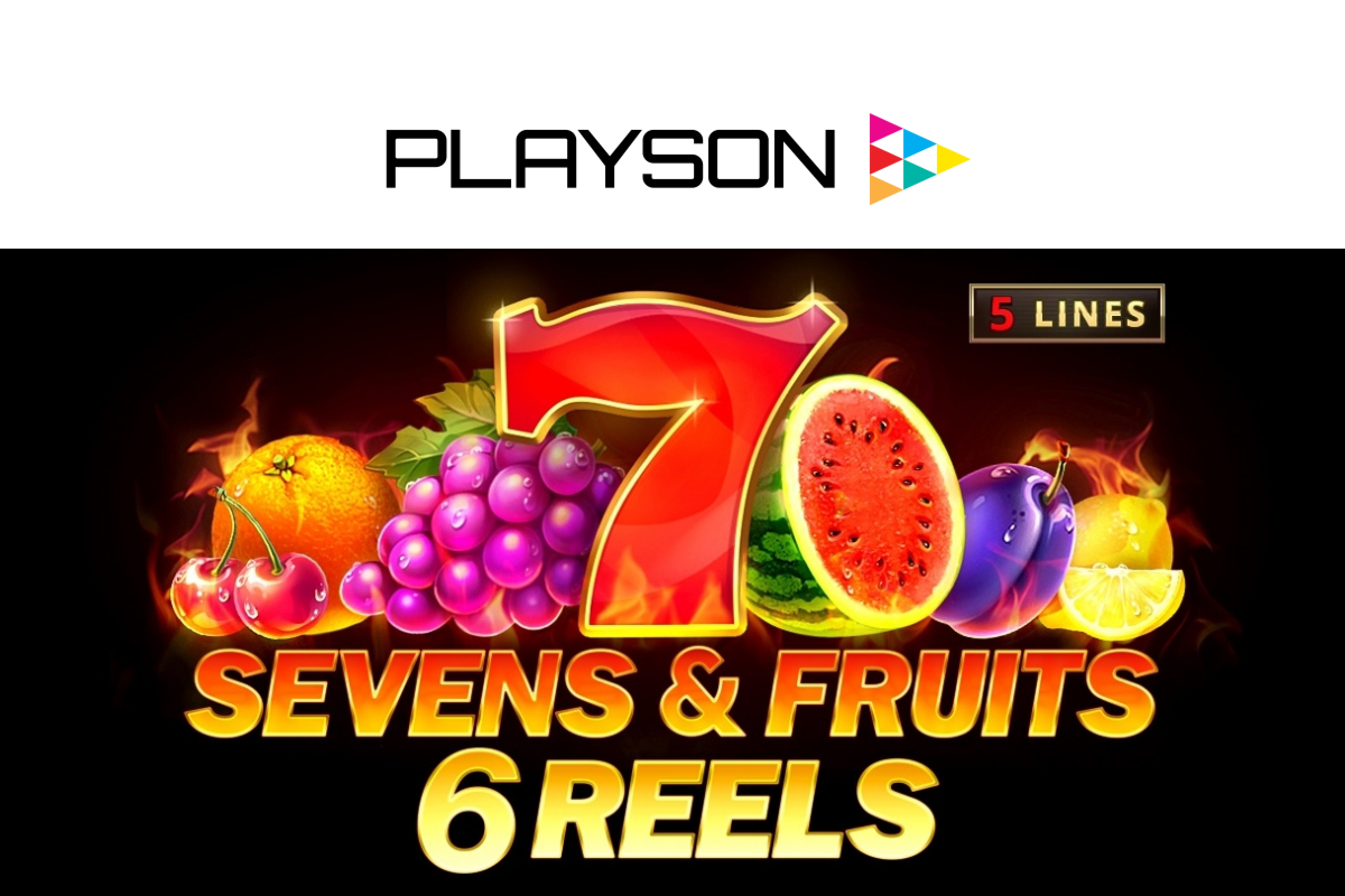 The Sevens & Fruits: 20 lines Online Slot Demo Game by Playson