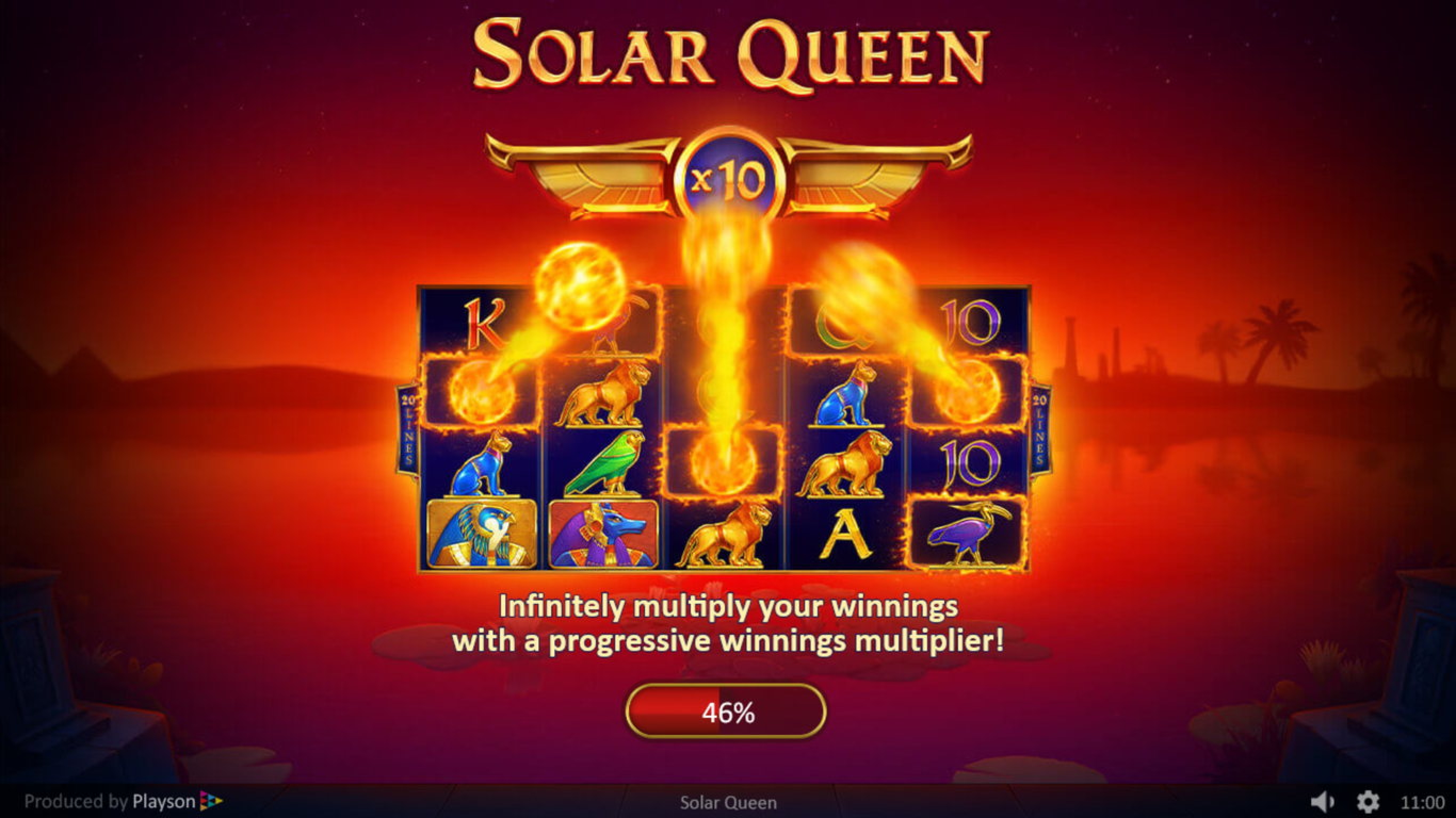 The Solar Queen Online Slot Demo Game by Playson