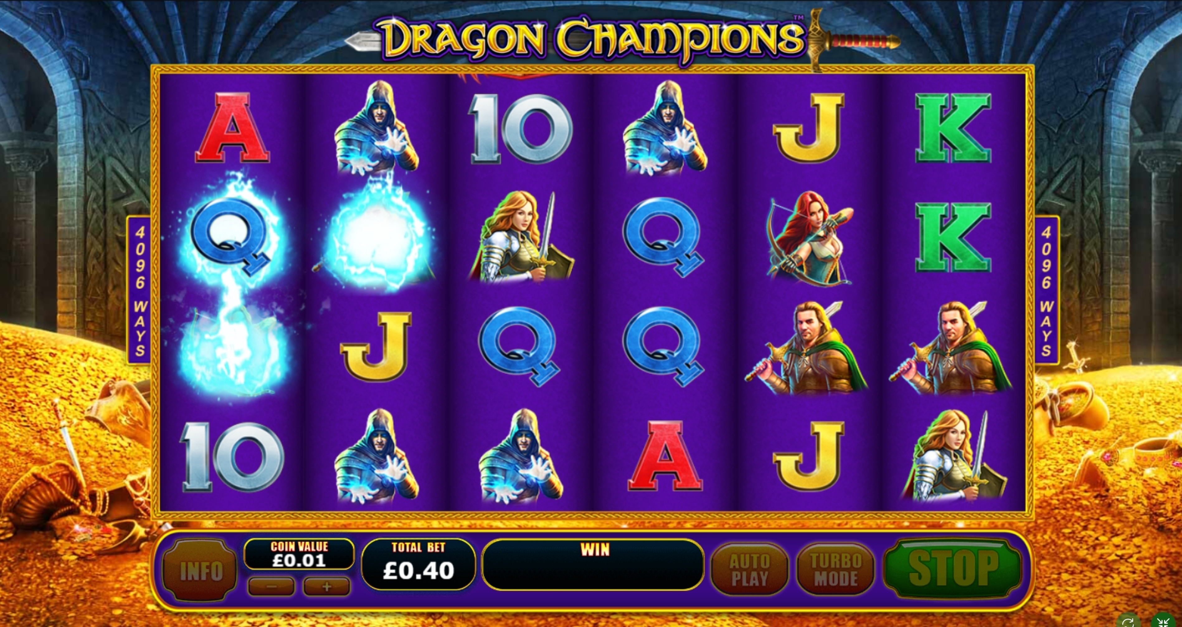 Win Money in Dragon Champions Free Slot Game by Playtech