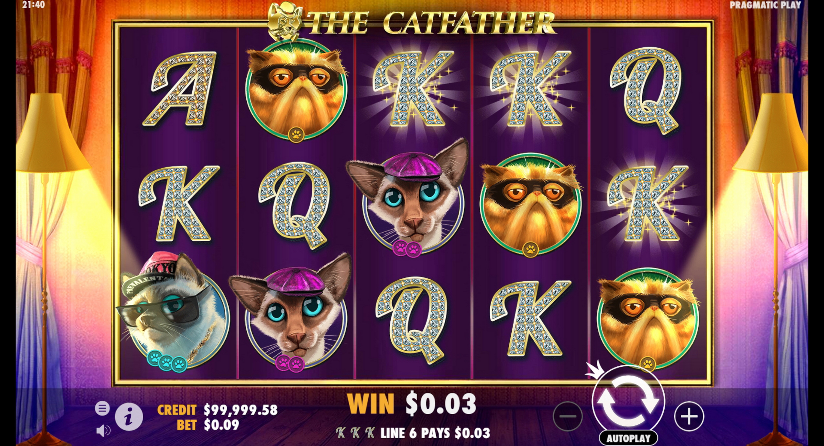 Win Money in The Catfather Free Slot Game by Pragmatic Play