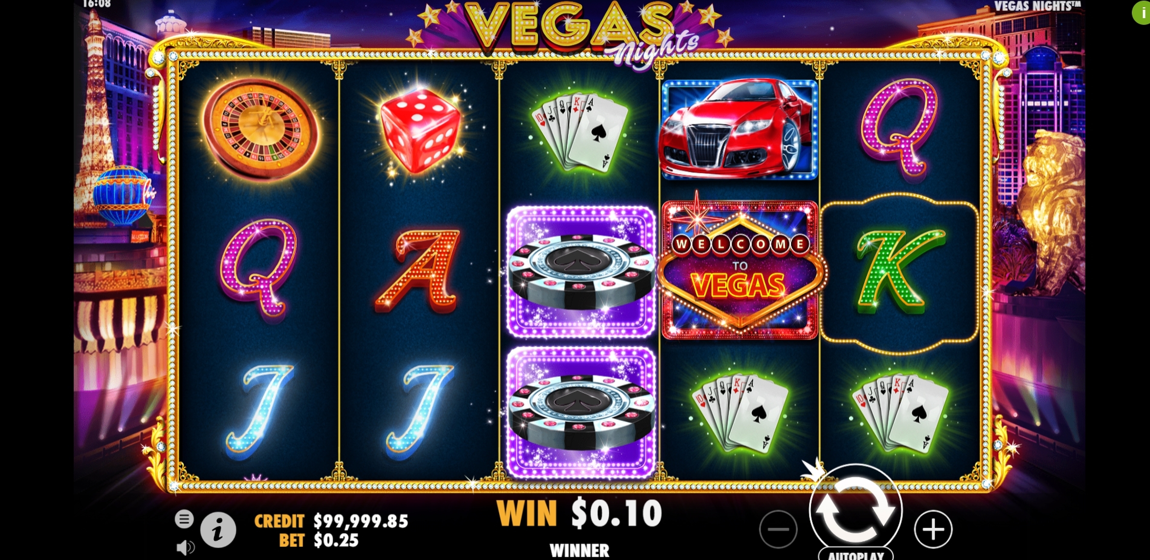 Win Money in Vegas Nights Free Slot Game by Pragmatic Play