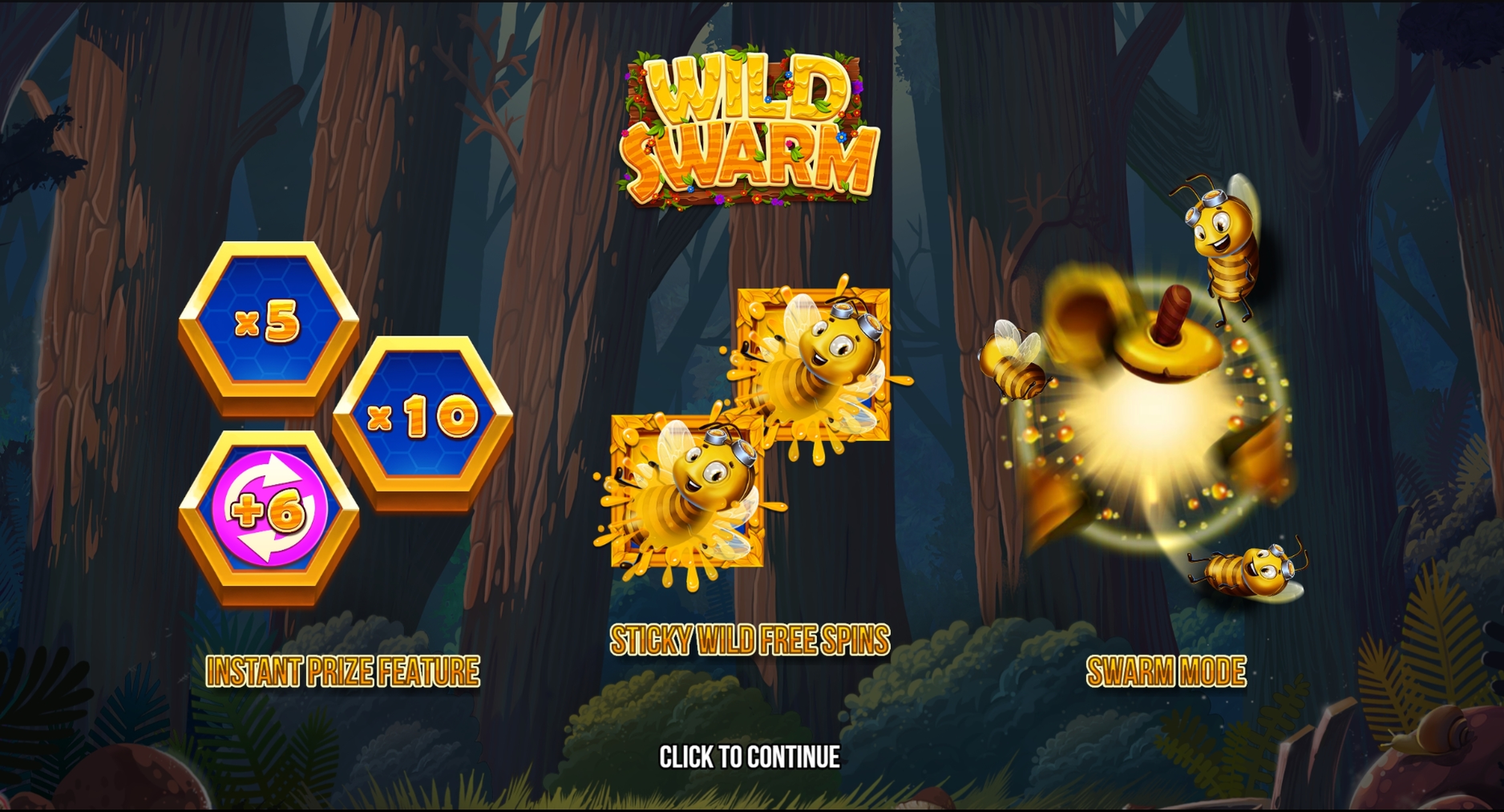 Play Wild Swarm Free Casino Slot Game by Push Gaming