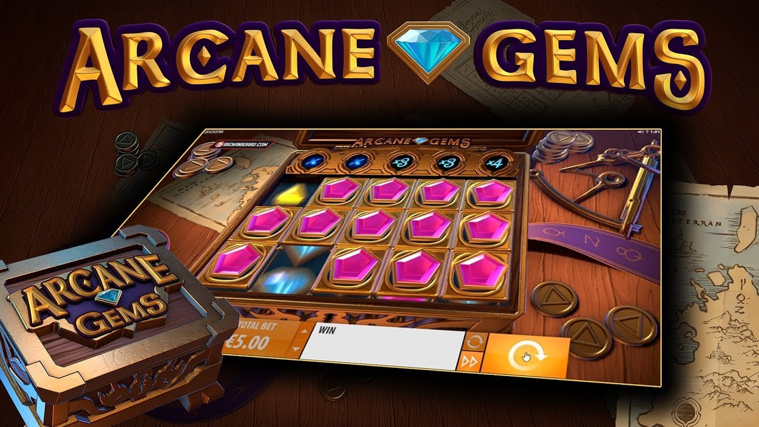 The Arcane Gems Online Slot Demo Game by Quickspin