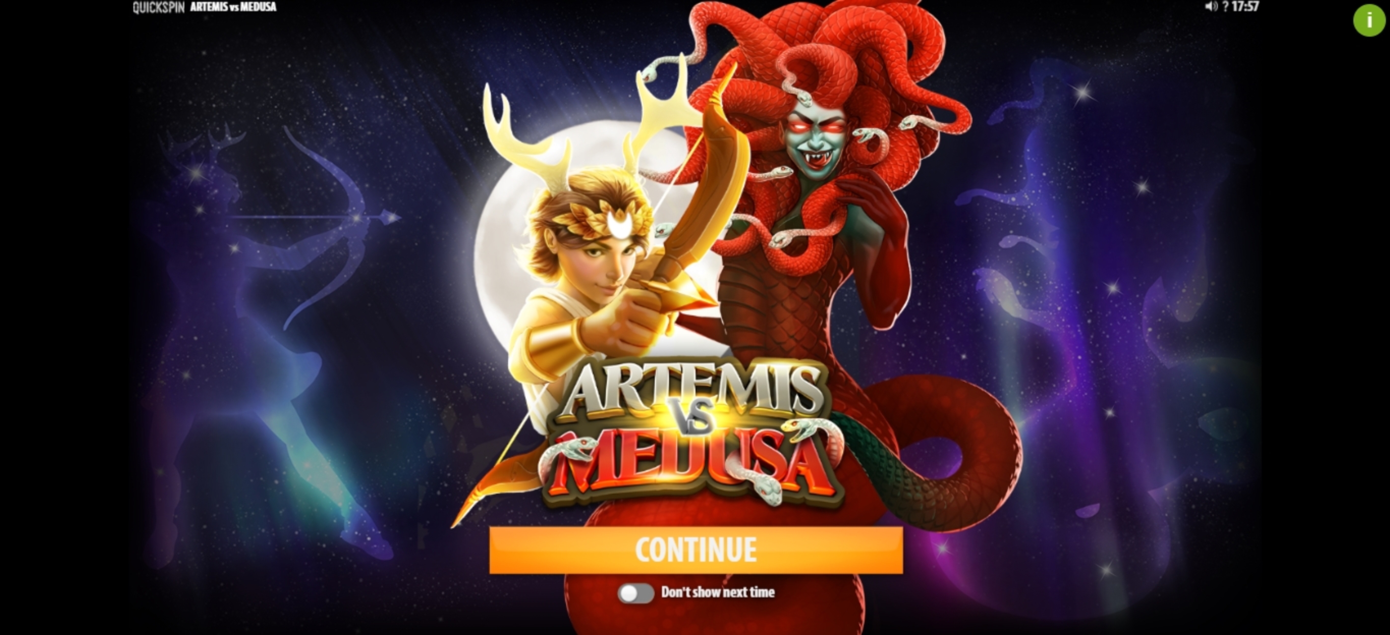 Play Artemis vs Medusa Free Casino Slot Game by Quickspin
