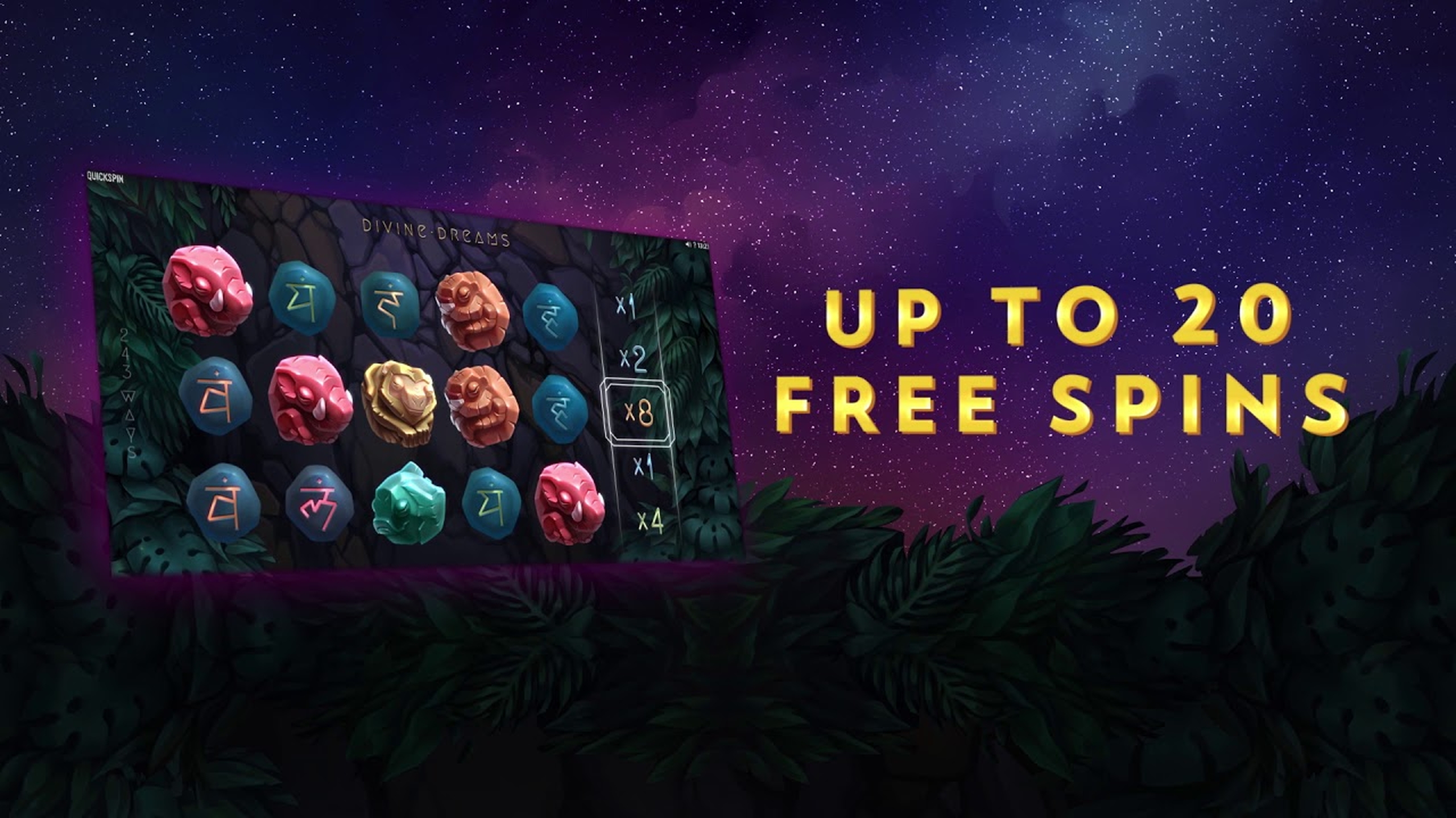 The Divine Dreams Online Slot Demo Game by Quickspin