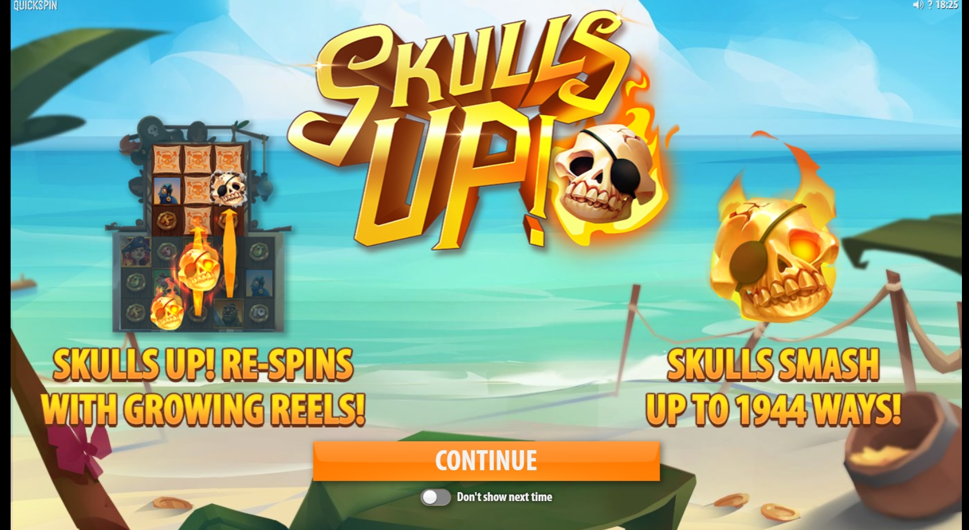 Play Skulls UP! Free Casino Slot Game by Quickspin