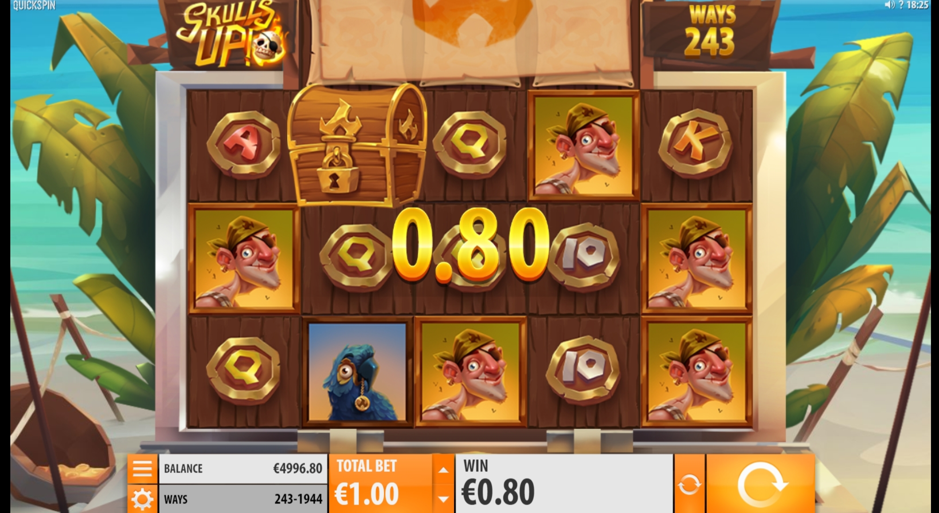 Win Money in Skulls UP! Free Slot Game by Quickspin