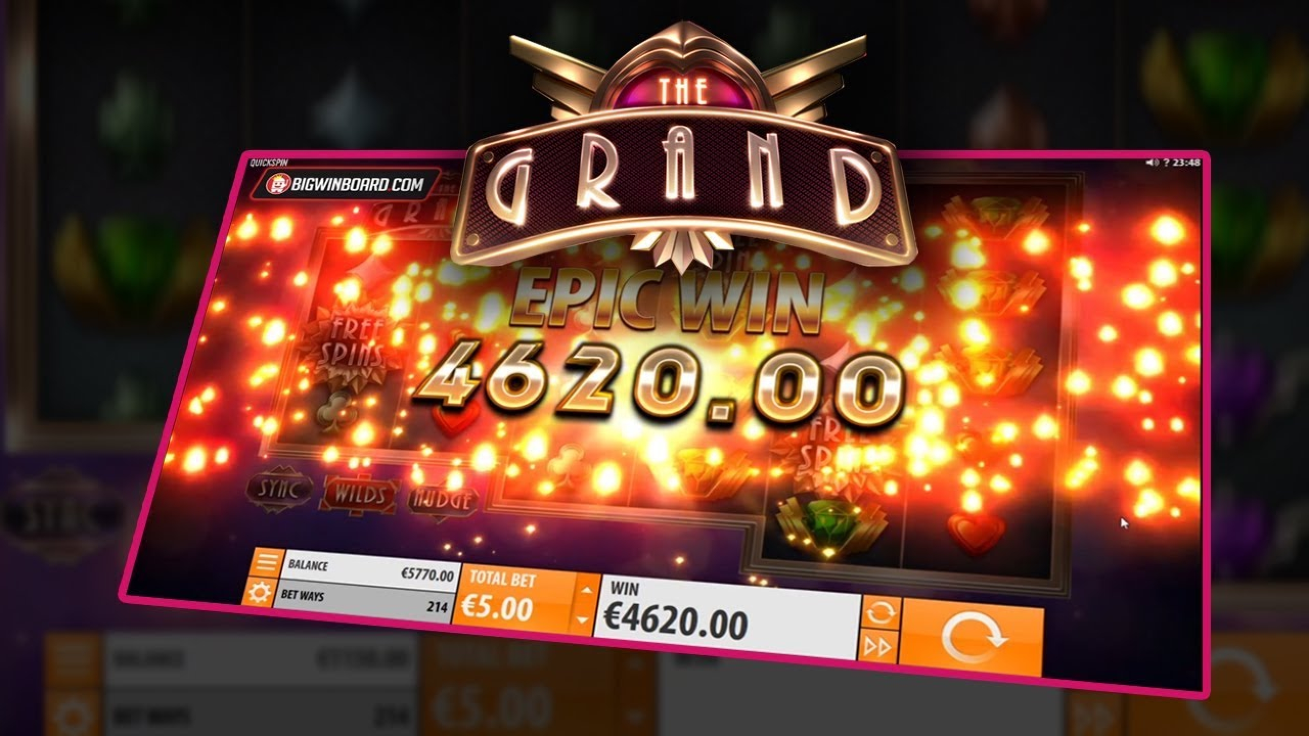 The The Grand Online Slot Demo Game by Quickspin