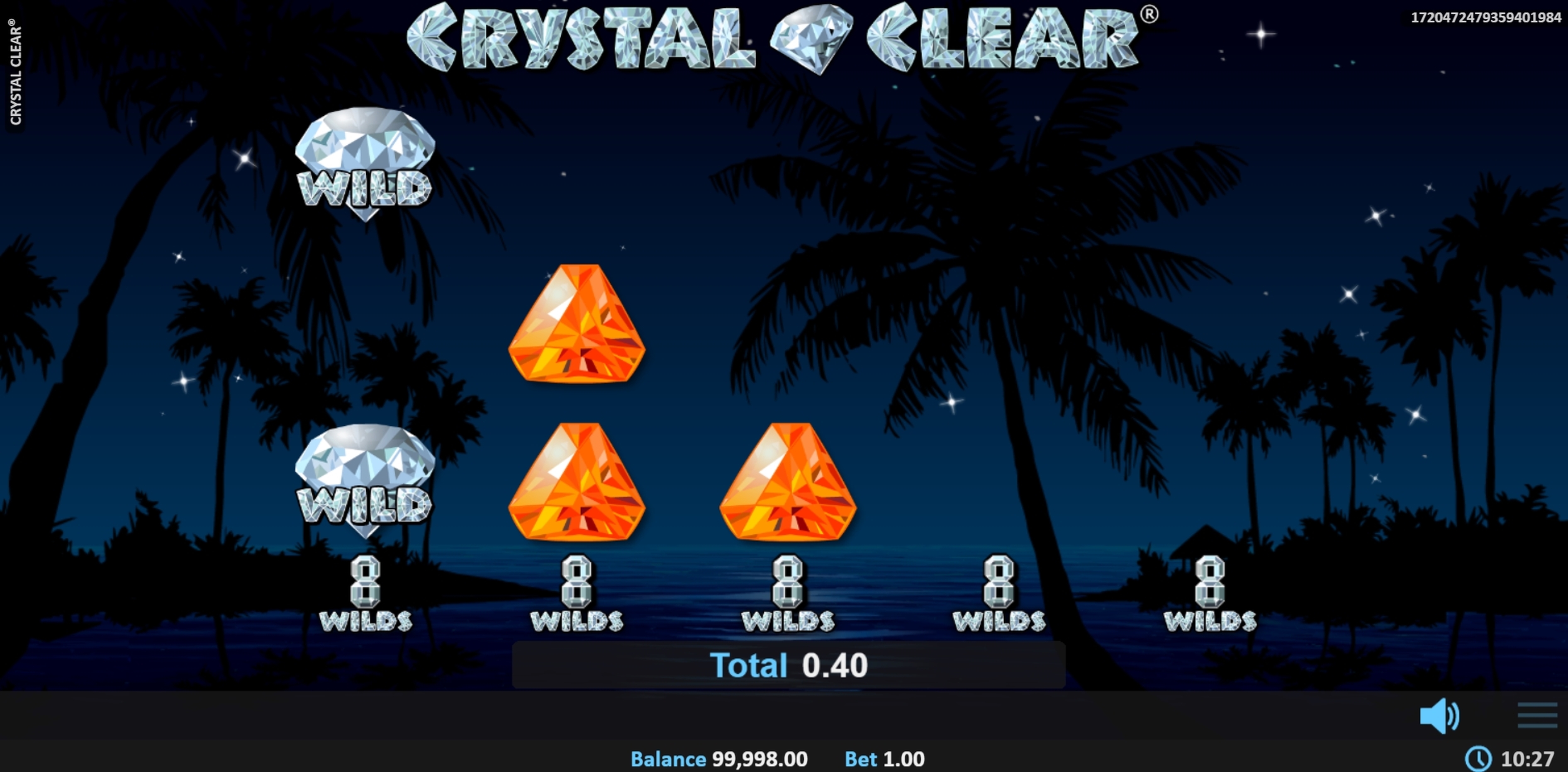 Win Money in Crystal Clear Free Slot Game by Realistic Games