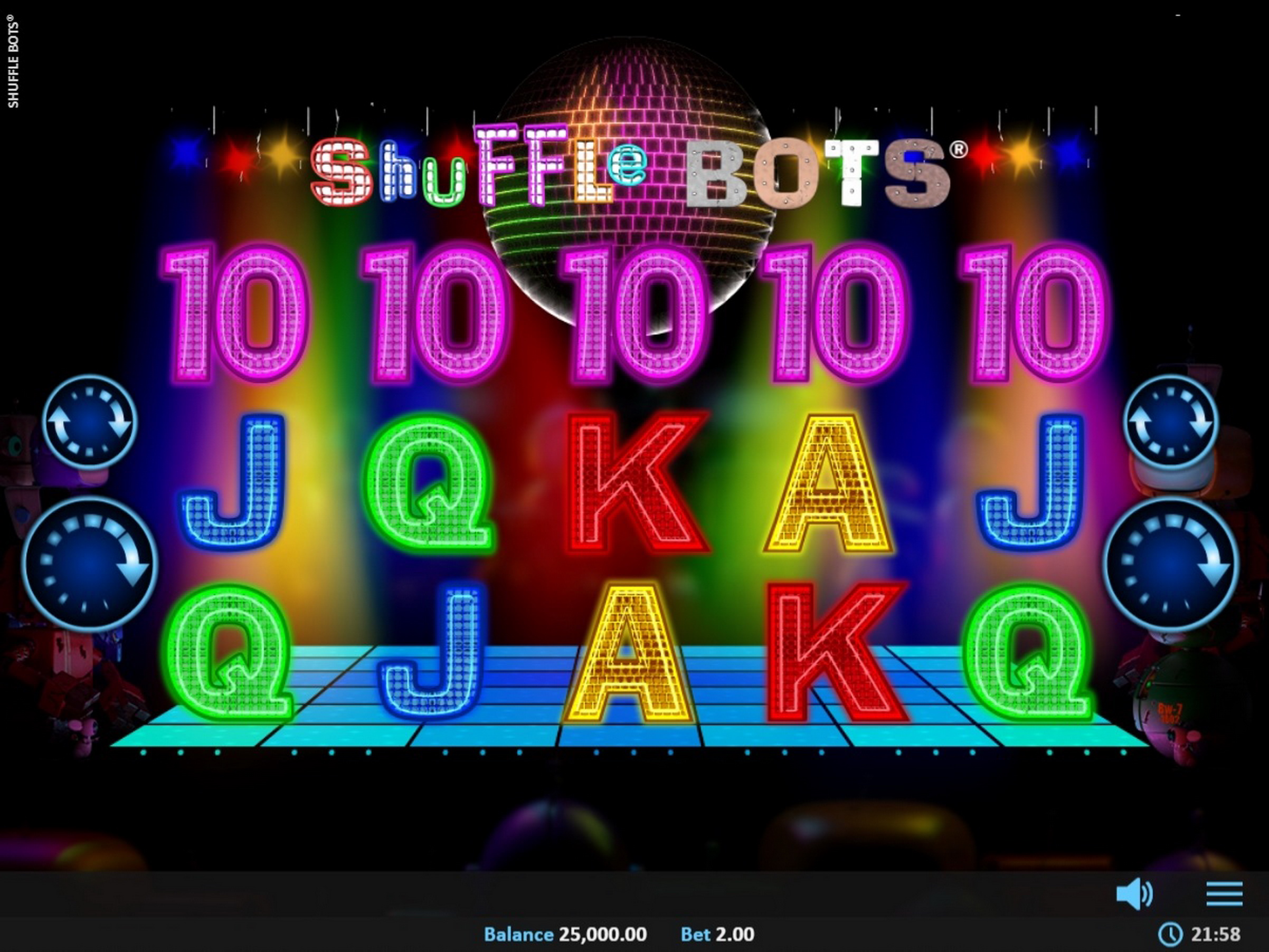 Reels in Shuffle Bots Slot Game by Realistic Games