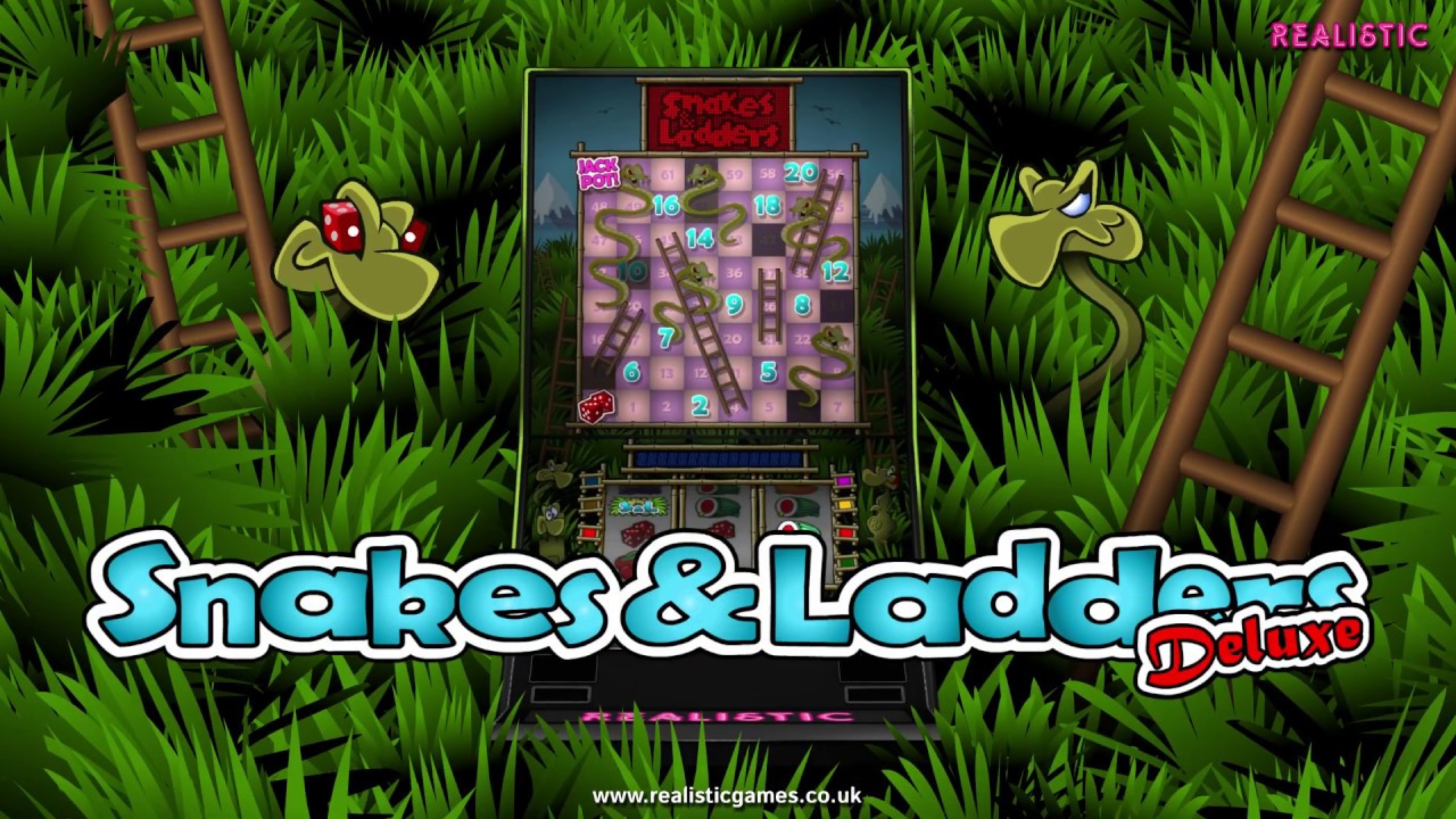 The Snakes & Ladders Deluxe Online Slot Demo Game by Realistic Games