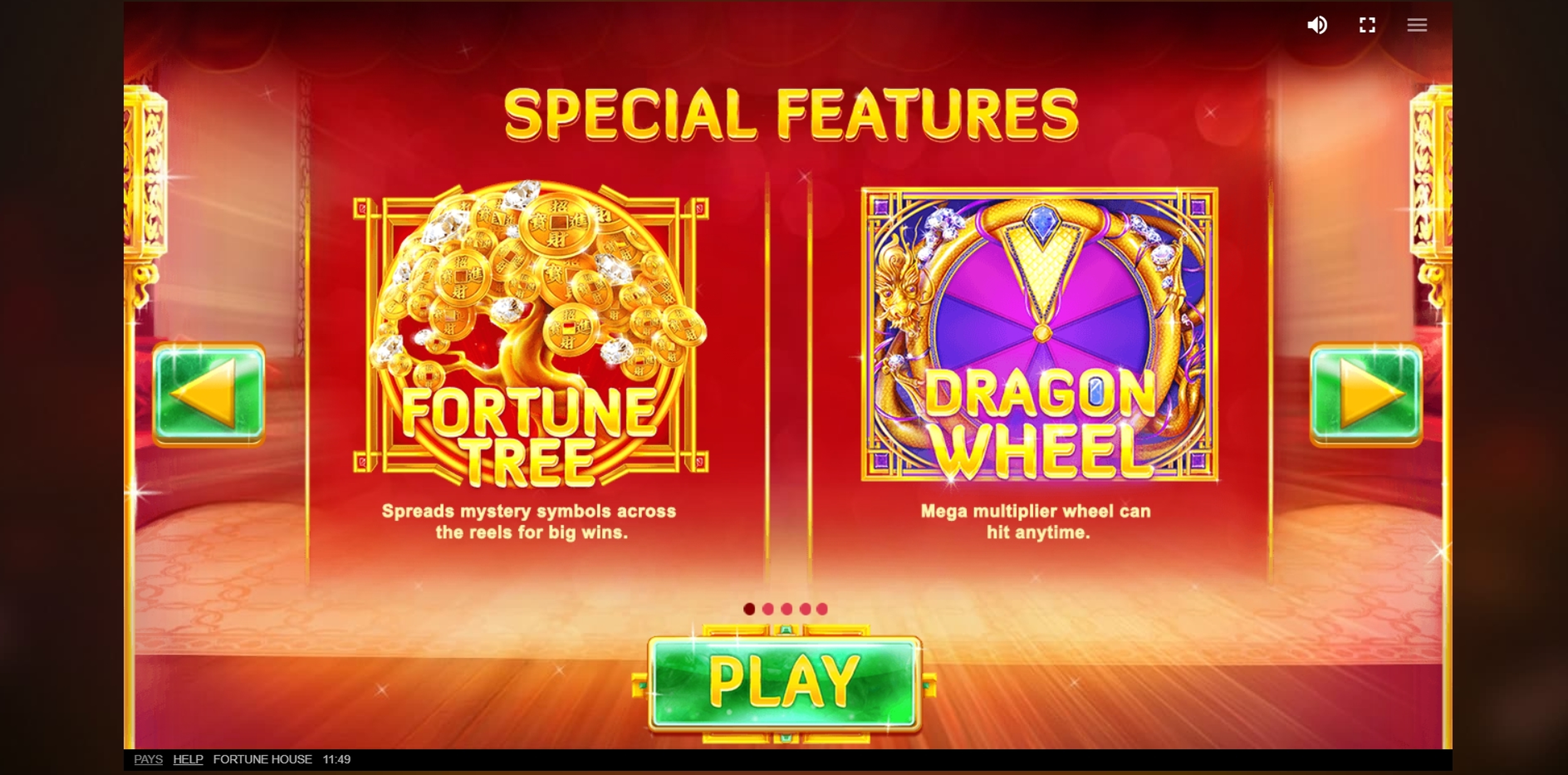 Play Fortune House Free Casino Slot Game by Red Tiger Gaming