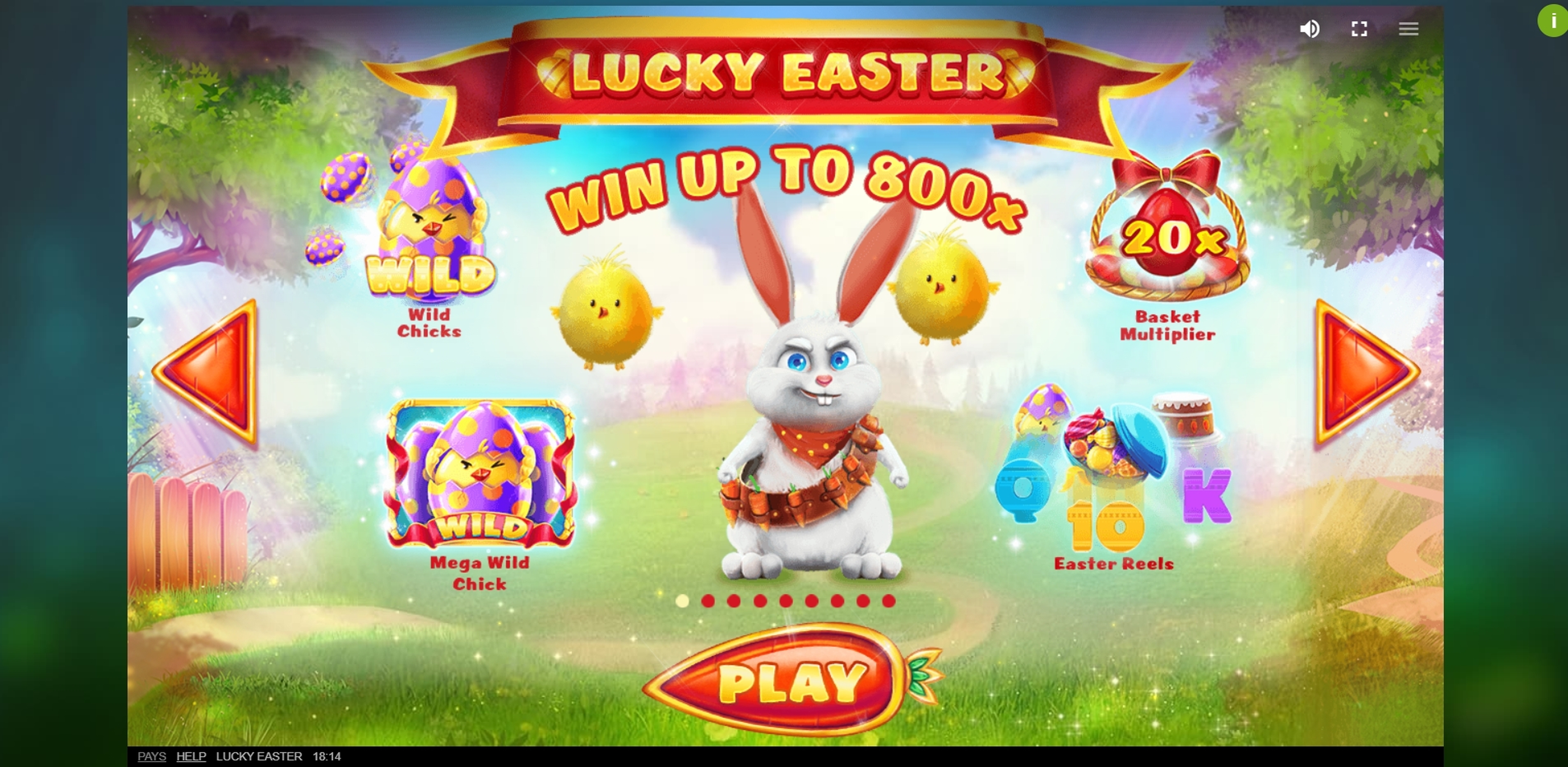 Play Lucky Easter Free Casino Slot Game by Red Tiger Gaming