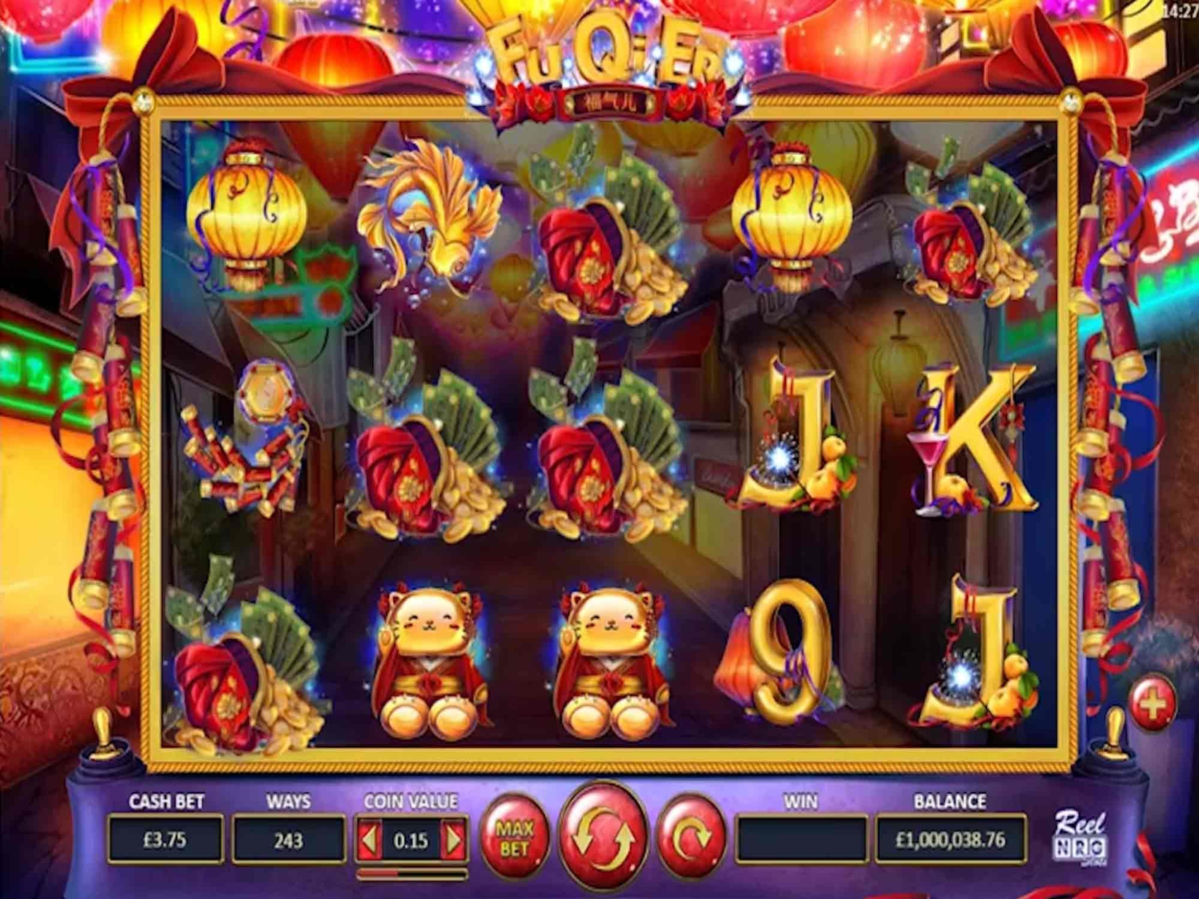Reels in FU QI ER Slot Game by ReelNRG Gaming