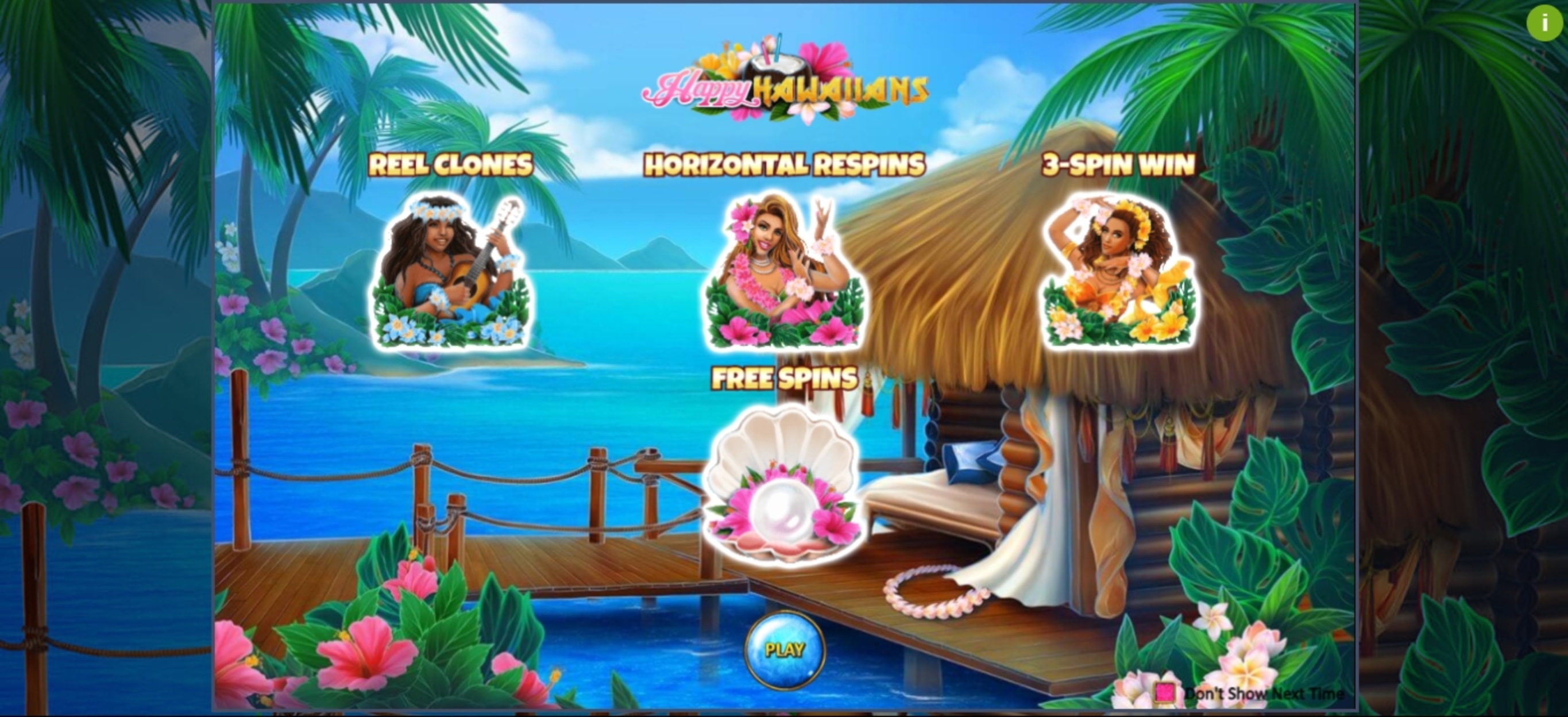 Play Happy Hawaiians Free Casino Slot Game by ReelNRG Gaming