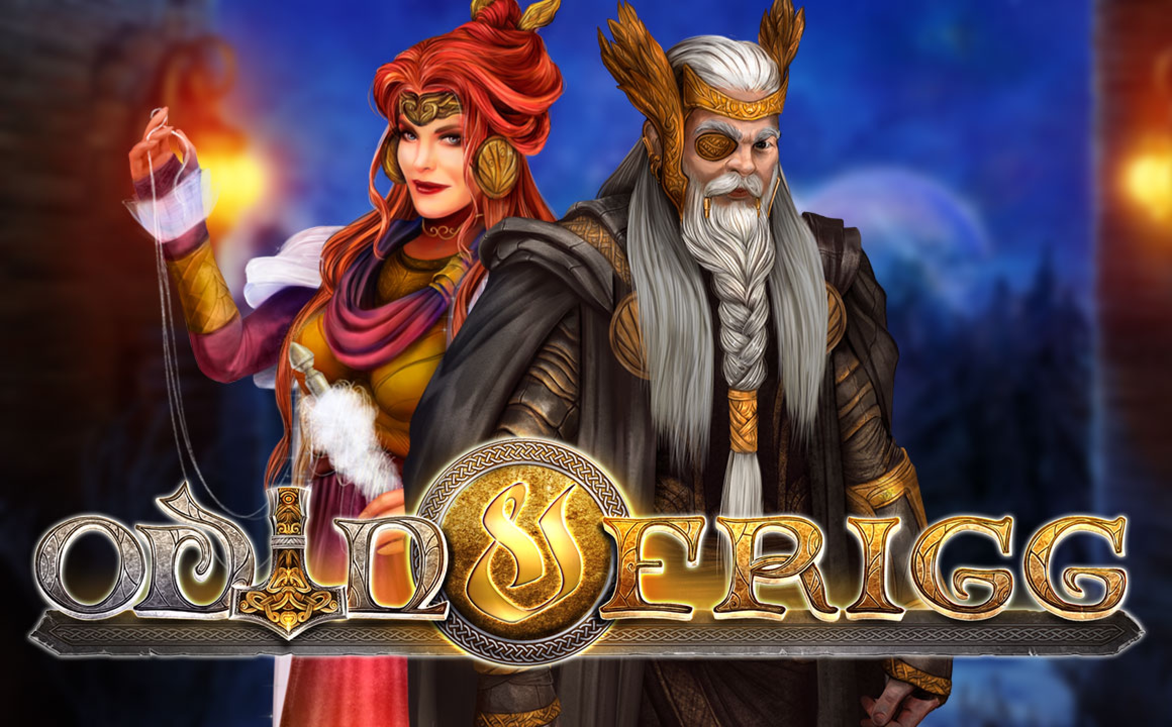 Reels in Odin and Frigg Slot Game by ReelNRG Gaming