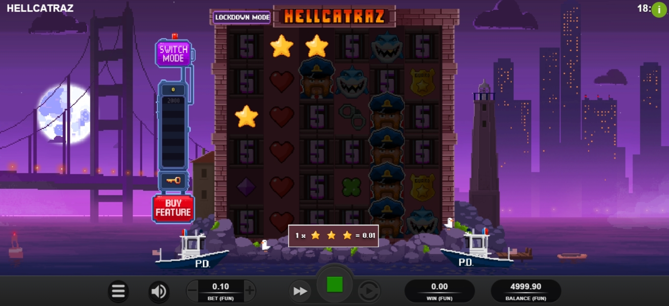 Win Money in Hellcatraz Free Slot Game by Relax Gaming