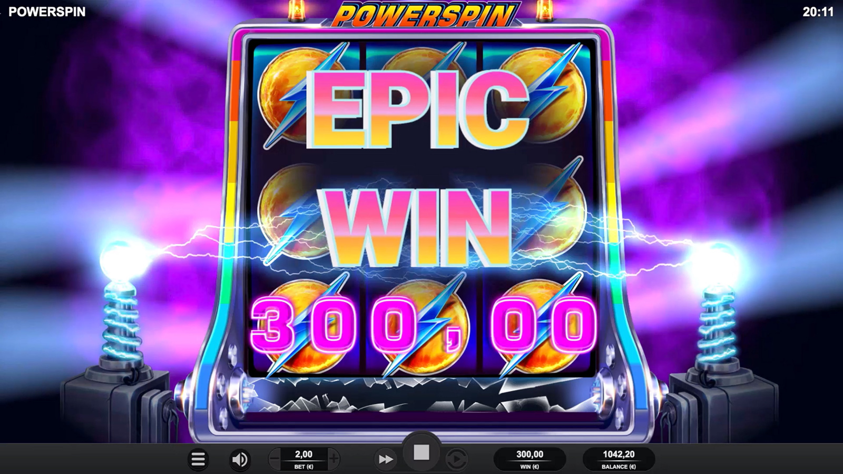 The Powerspin Online Slot Demo Game by Relax Gaming