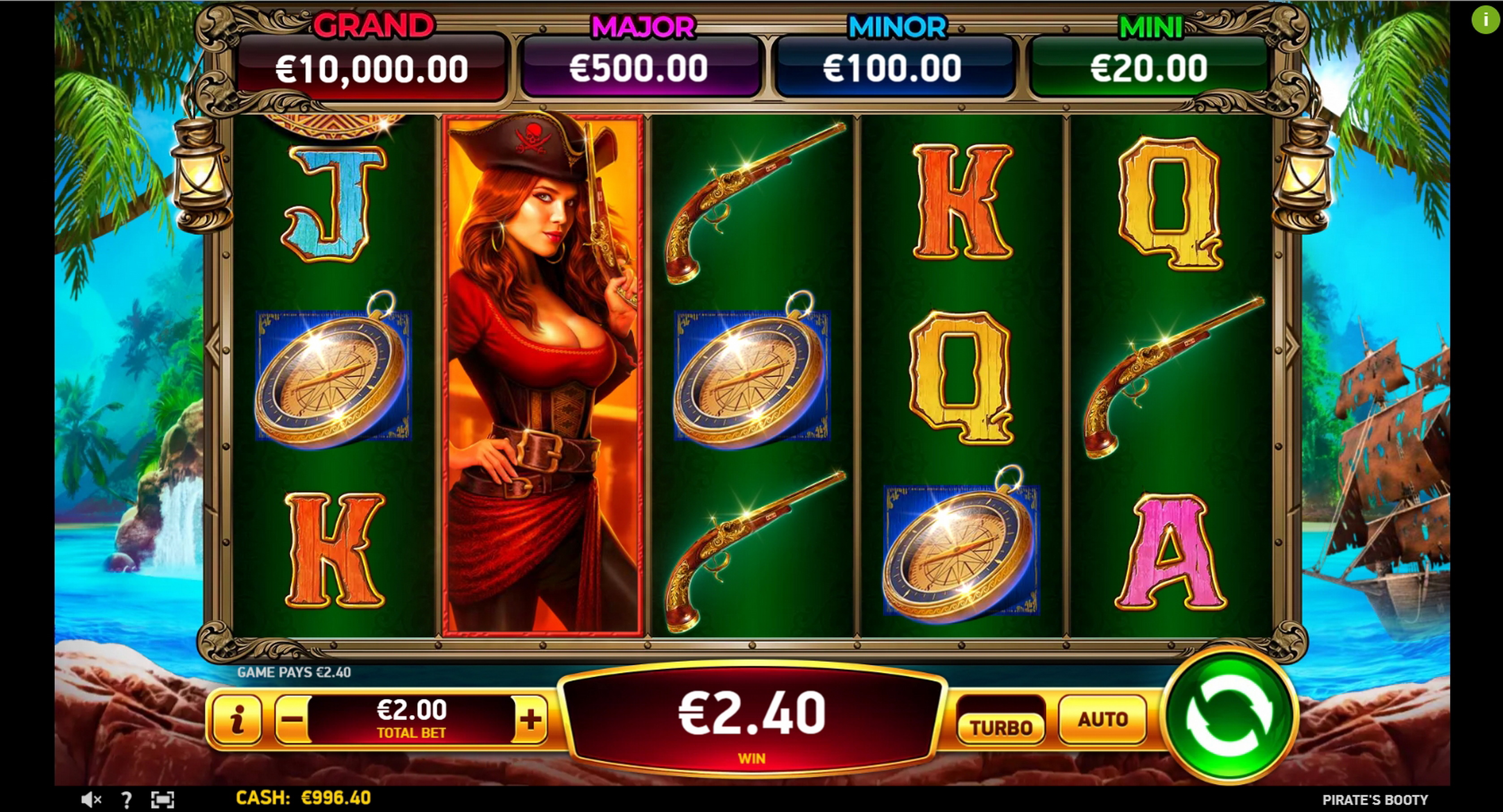 Win Money in Pirates Booty Free Slot Game by Ruby Play