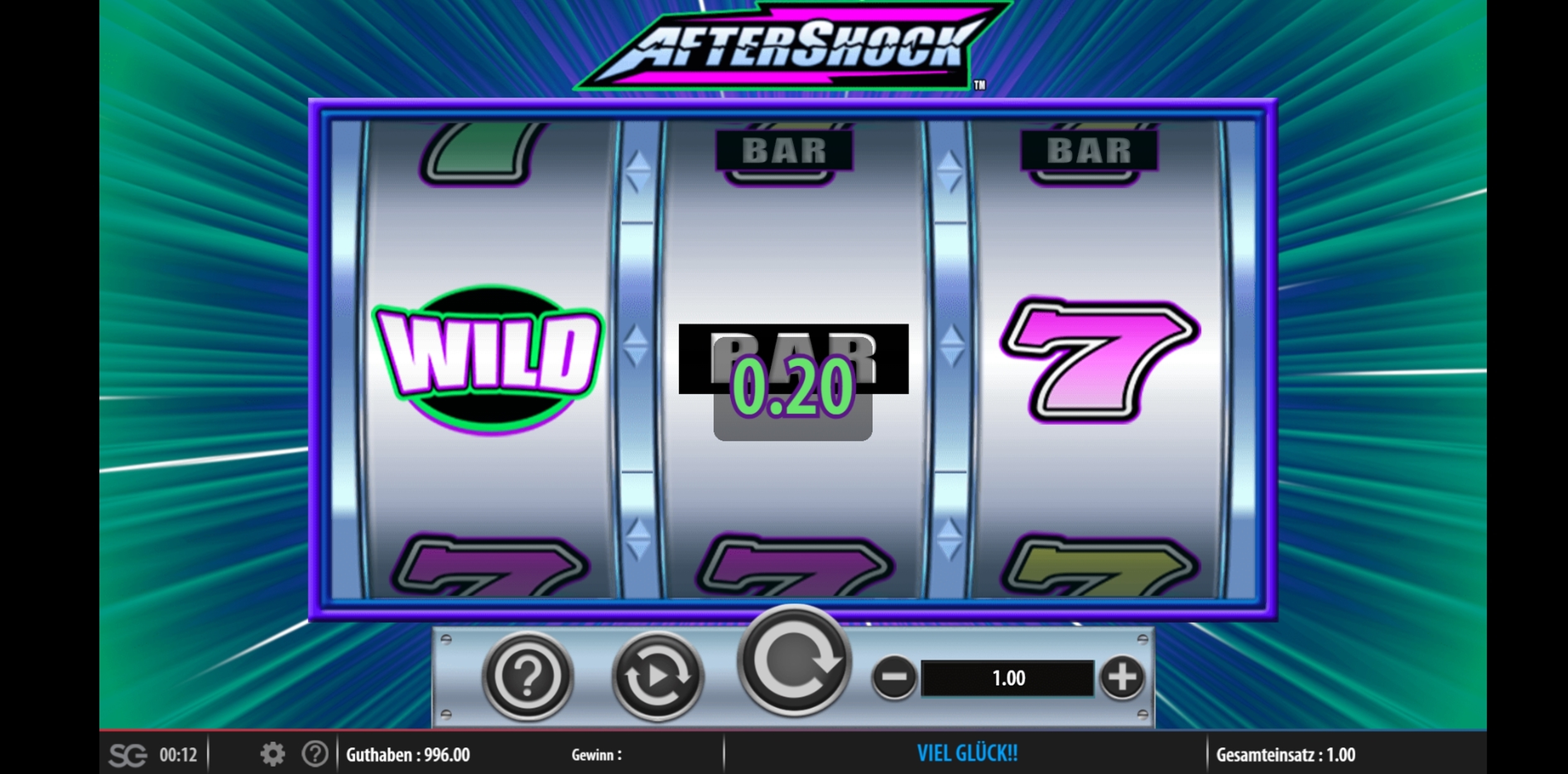 Win Money in Aftershock Free Slot Game by WMS