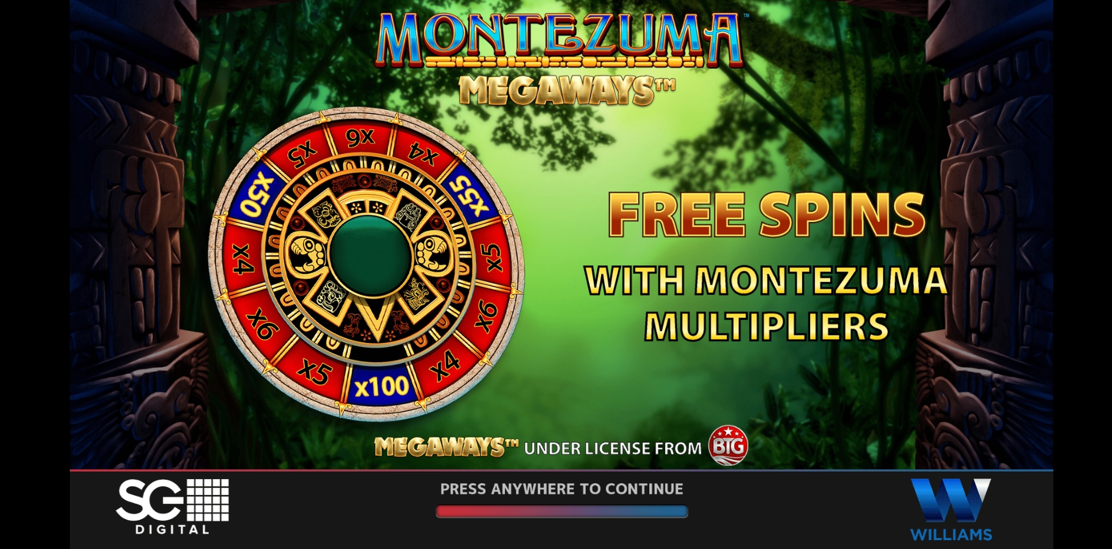 Play Montezuma Megaways Free Casino Slot Game by WMS