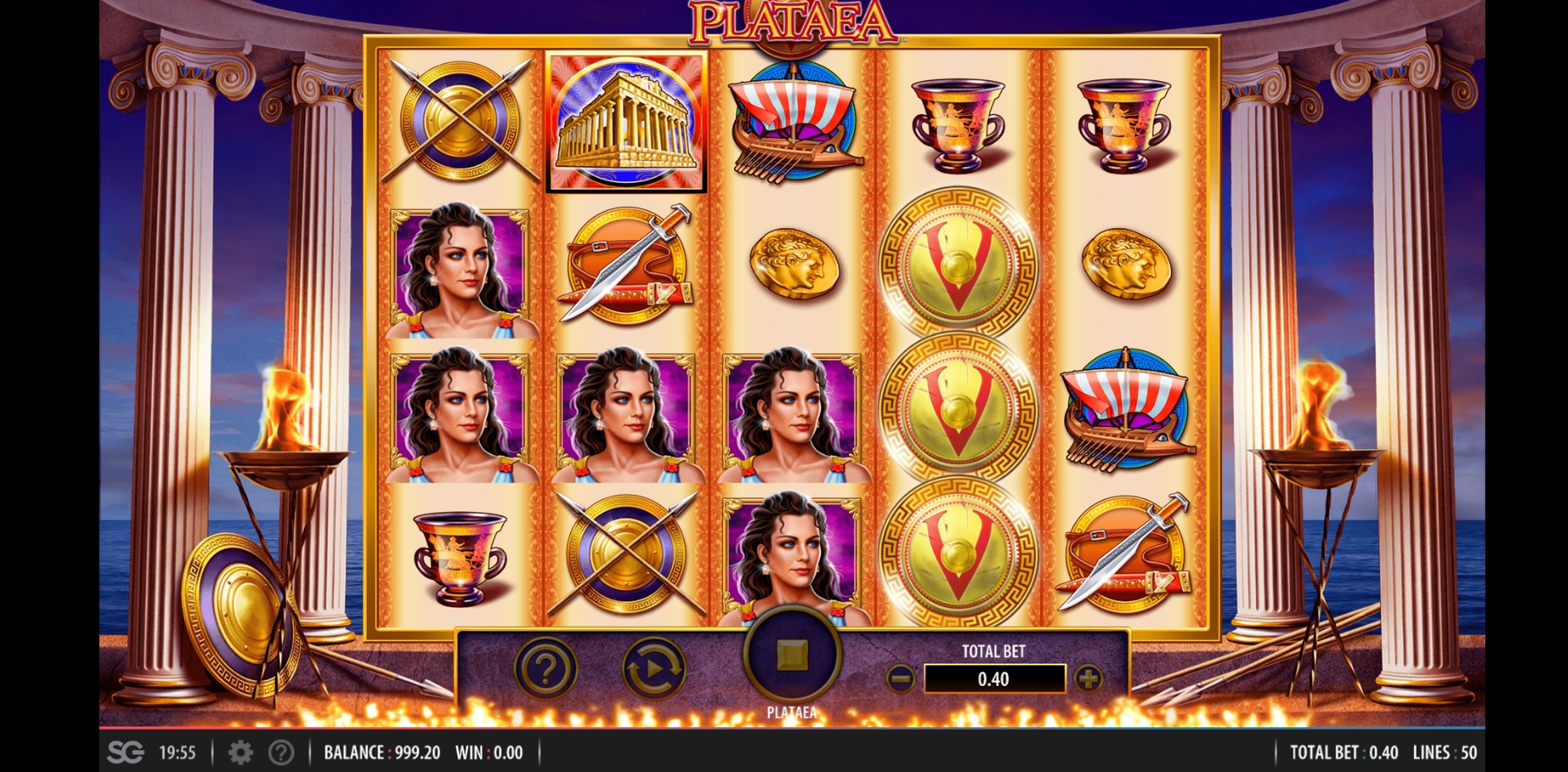 Win Money in Plataea Free Slot Game by WMS