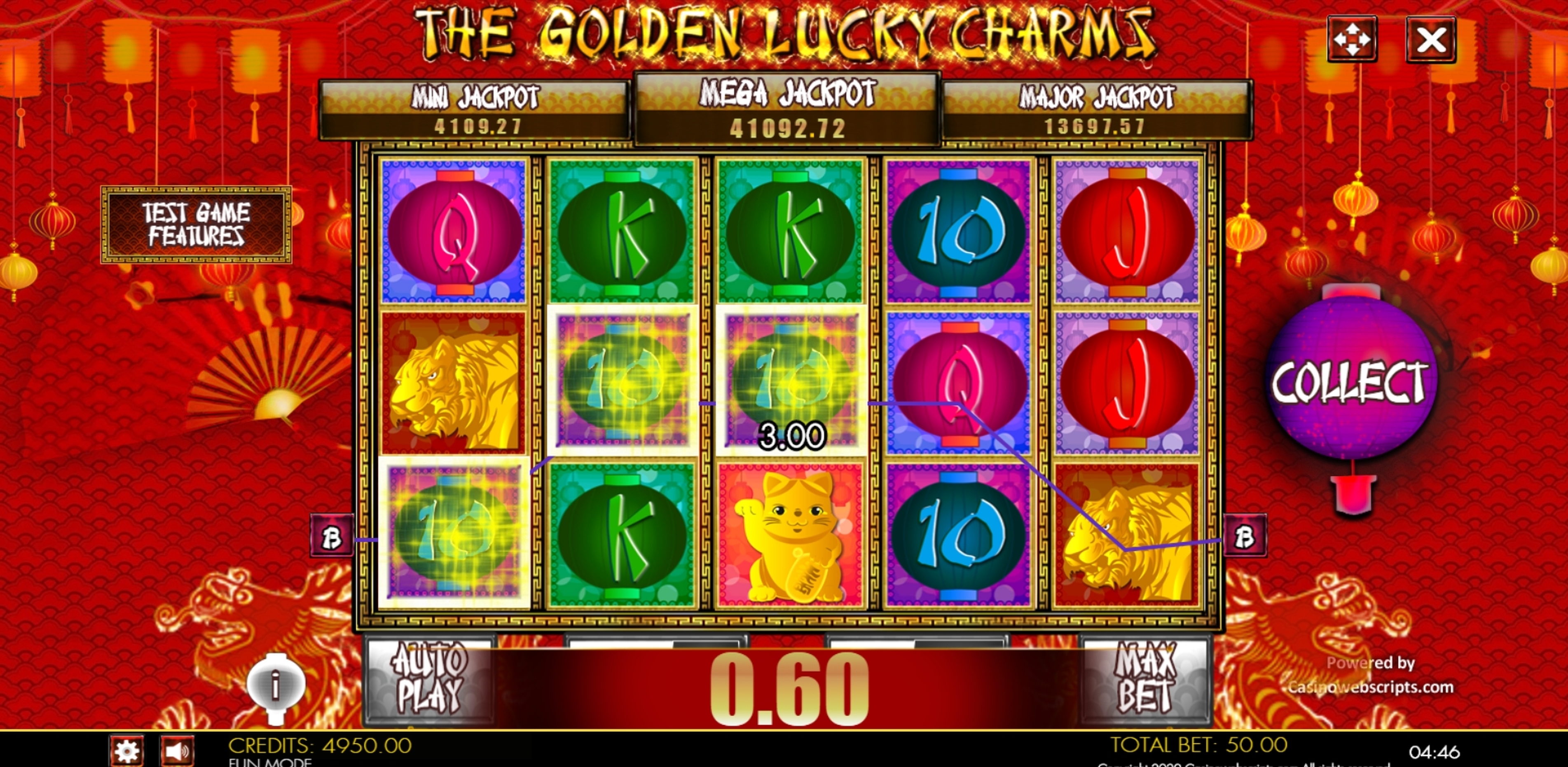 Win Money in Golden Charms Free Slot Game by SG