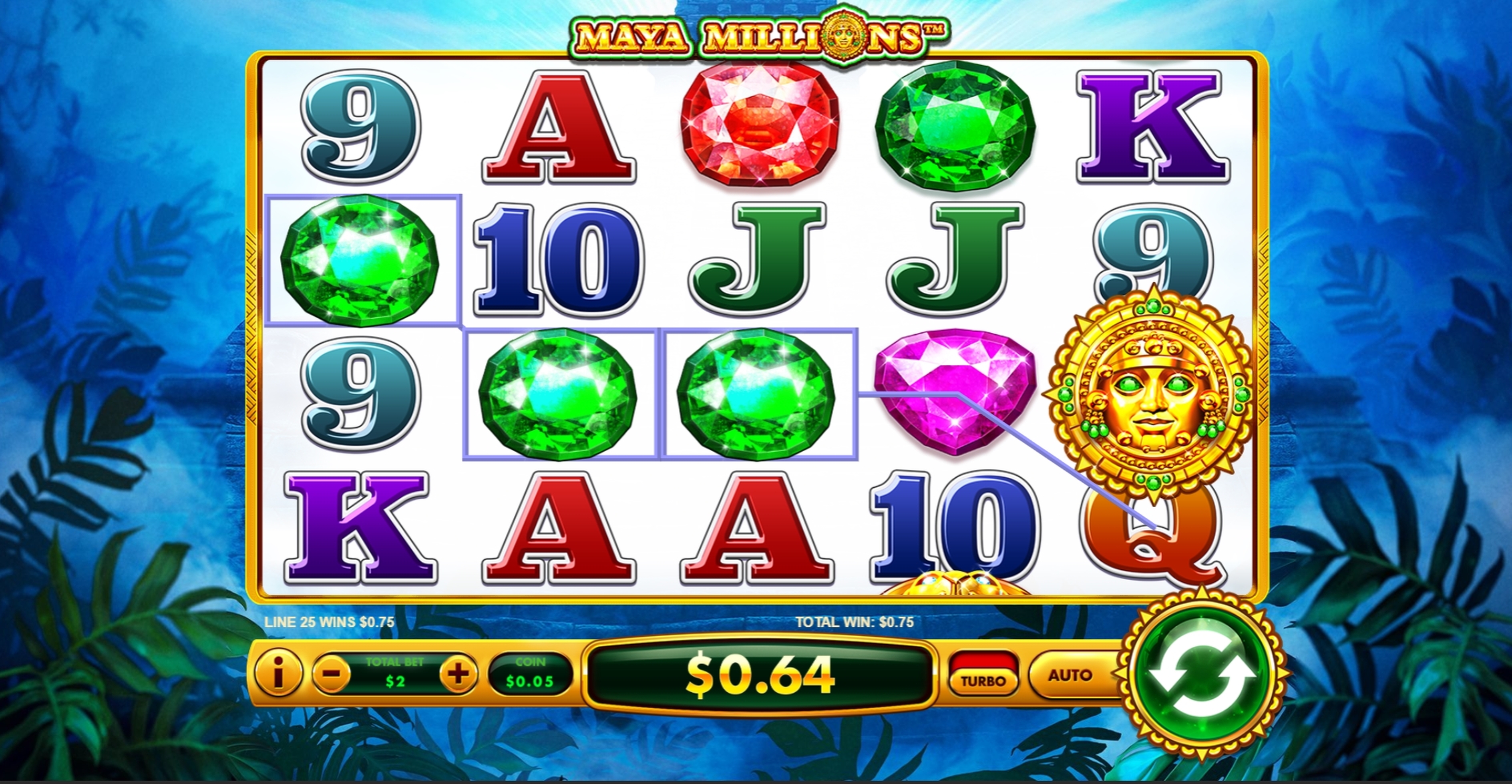 Win Money in Maya Millions Free Slot Game by Skywind