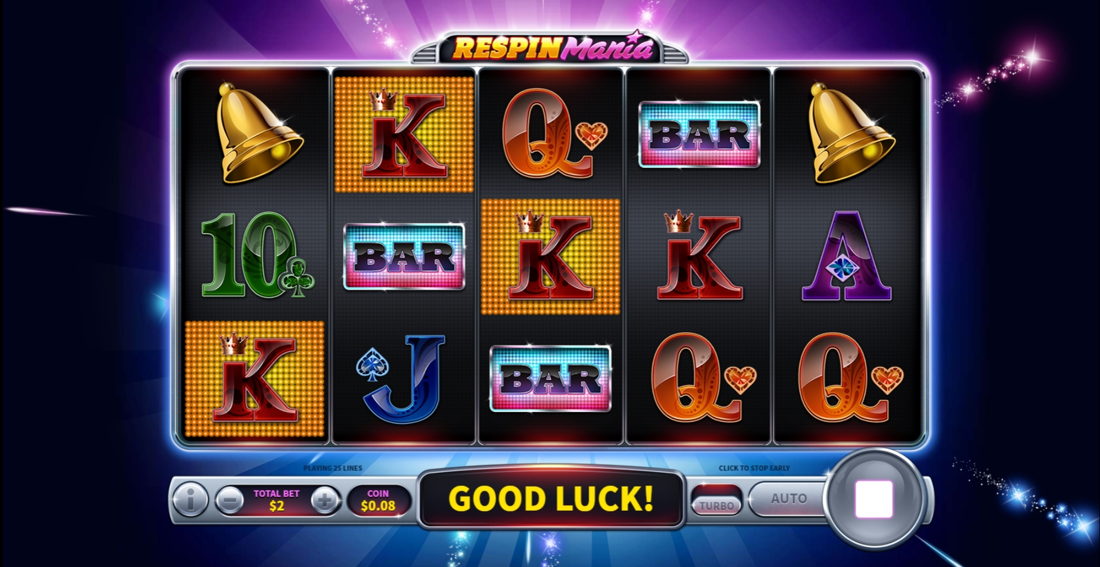 Win Money in Respin Mania Free Slot Game by Skywind